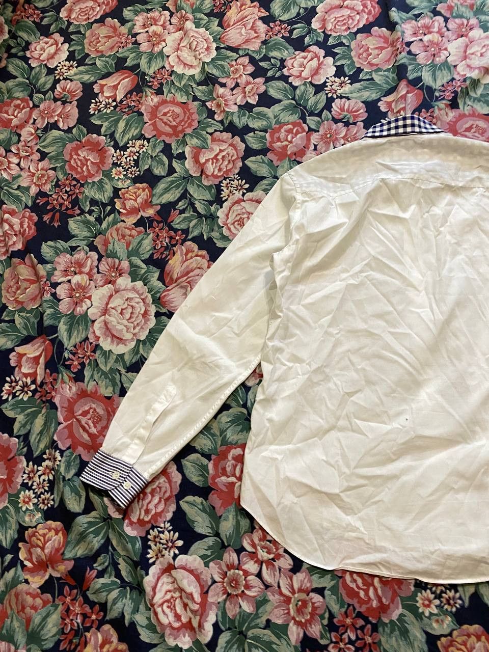 Etro White Shirt VINTAGE ETRO Y2K Size M Streetwear Size US M / EU 48-50 / 2 - 13 Thumbnail