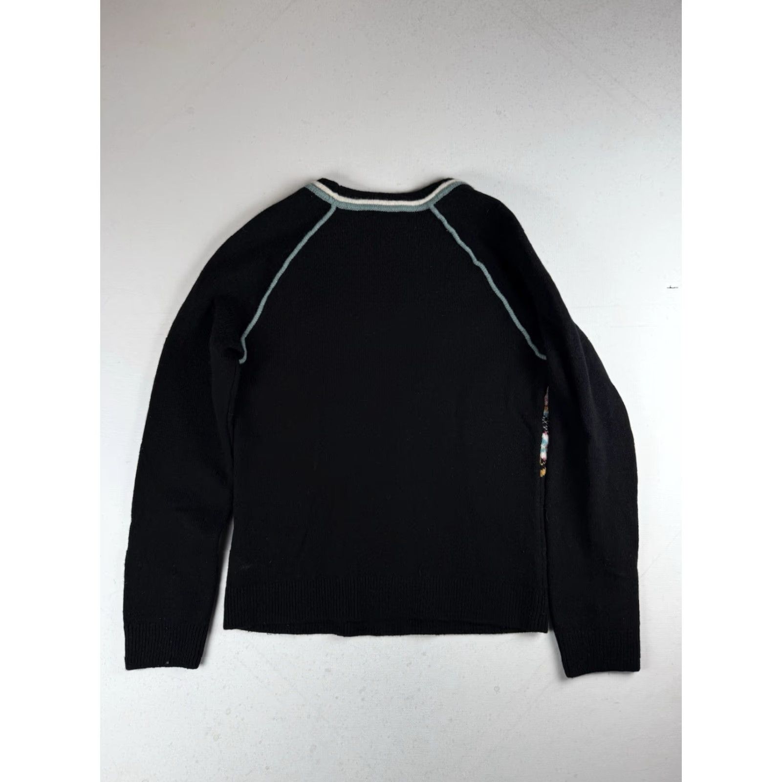 Brooks Brothers Brooks Brothers Red Fleece Womens S Merino Wool Fair Isle Ski Sweater Crew Neck Pullover Multicolor Wool Crew Neck S Women Ski Pullover Size S / US 4 / IT 40 - 6 Thumbnail