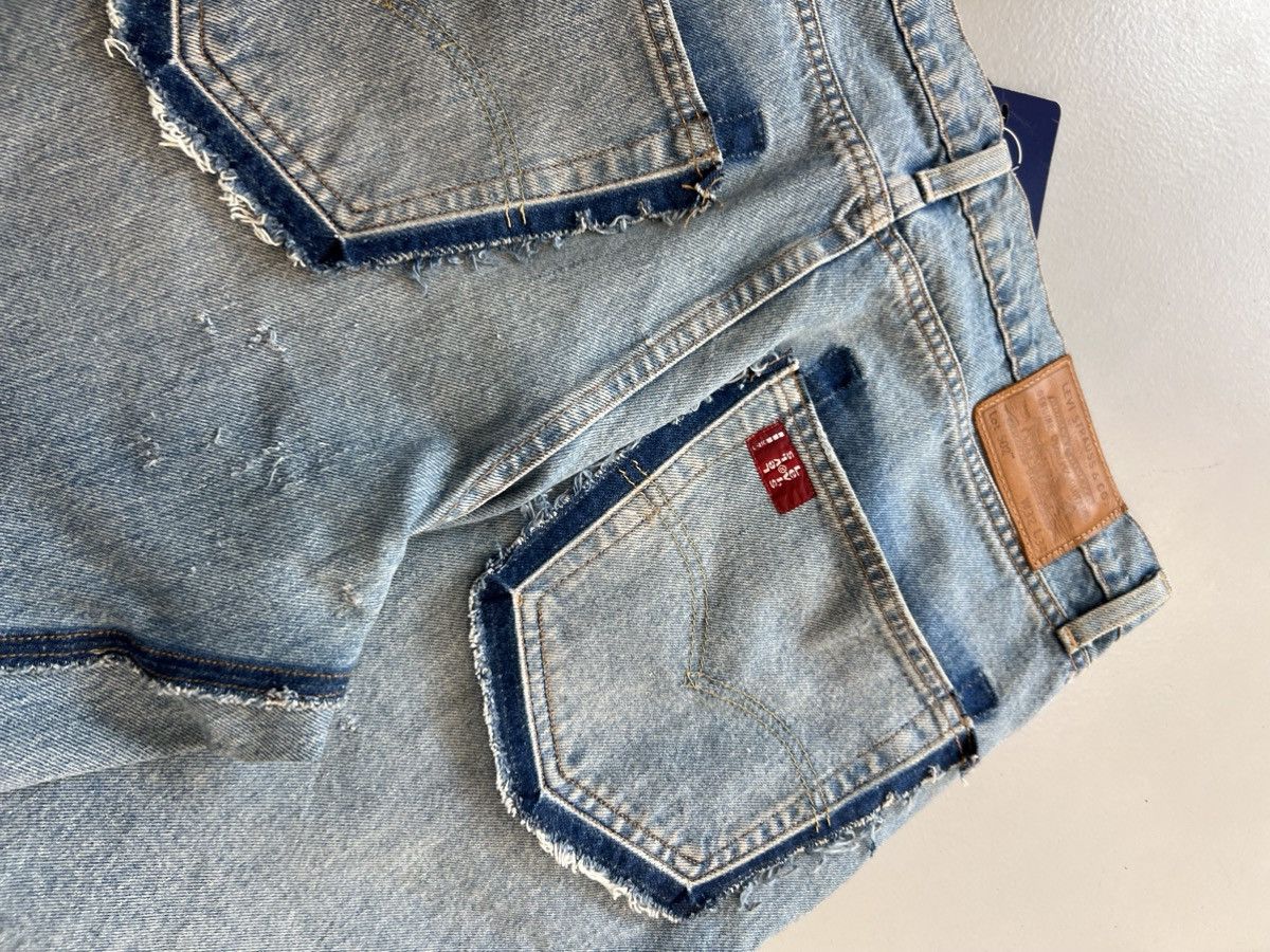 Levi's Rare 10f1 levis multipatch denim jorts Size US 34 / EU 50 - 5 Thumbnail