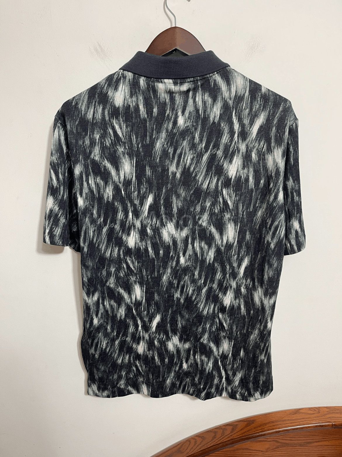 Balenciaga Balenciaga Fur Pattern Polo-2508 Size US XL / EU 56 / 4 - 2 Thumbnail