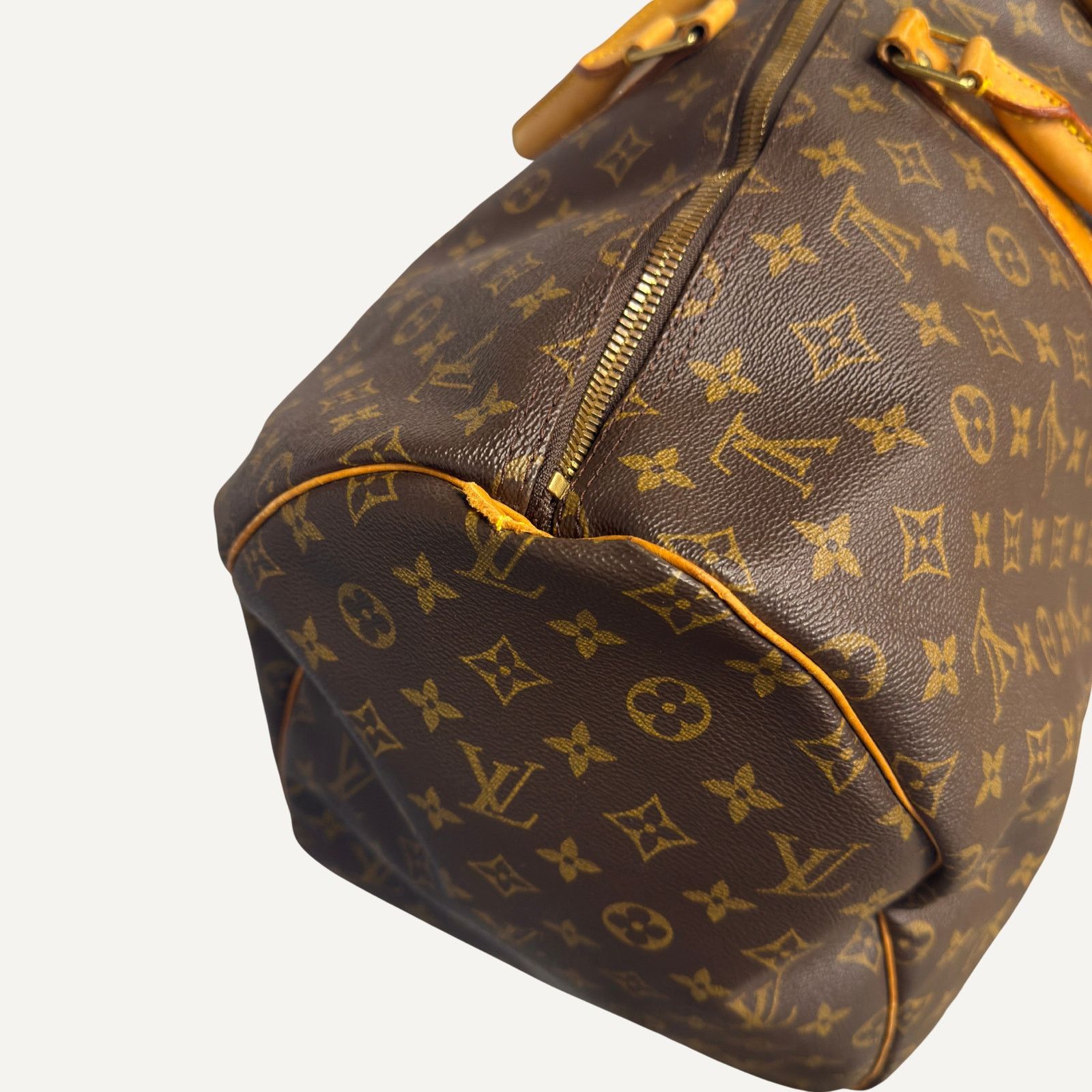 Louis Vuitton Louis Vuitton Monogram Keepall 55 M41424 Brown Size ONE SIZE - 4 Thumbnail