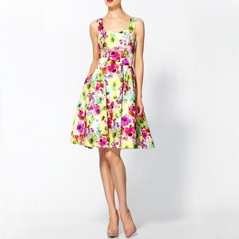 Other Rhyme and Echo Los Angeles Secret Garden Floral Dress Size M / US 6-8 / IT 42-44 - 1 Thumbnail