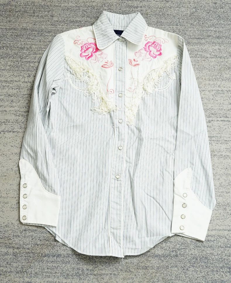 Comme des Garcons Embroidered Western Style Shirt Size US M / EU 48-50 / 2 - 1 Thumbnail