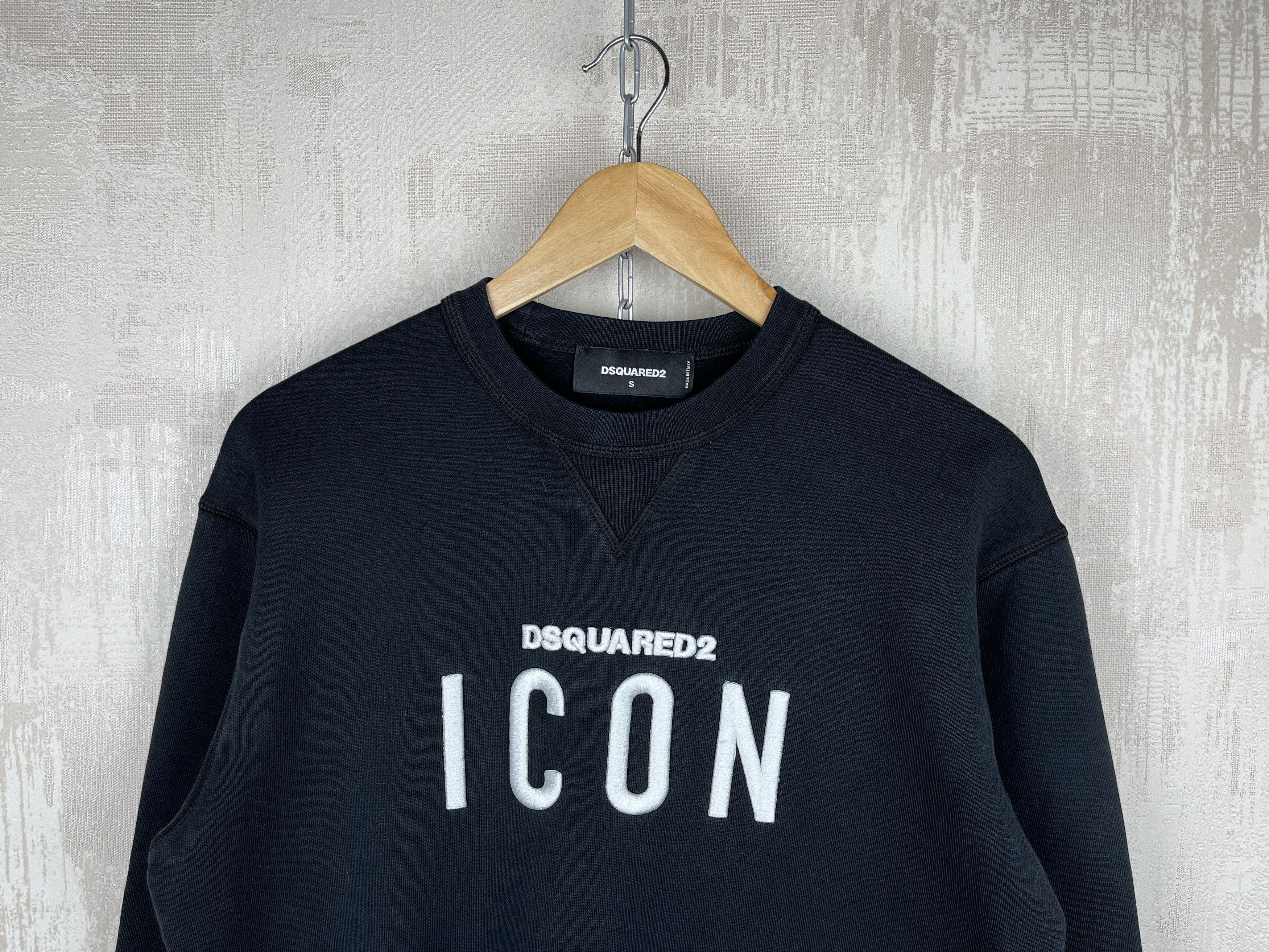 Dsquared2 Dsquared2 ICON Embroidered Logo Crew Neck Sweatshirt Size US S / EU 44-46 / 1 - 3 Thumbnail
