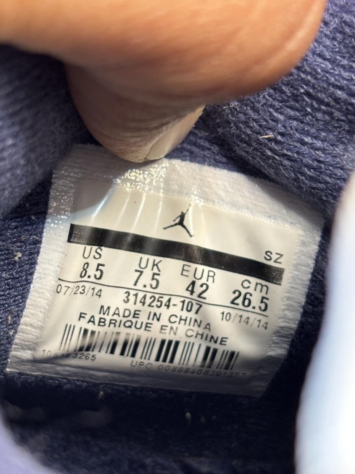 Jordan Brand Air Jordan 4 Colombia Size US 8.5 / EU 41-42 - 6 Thumbnail