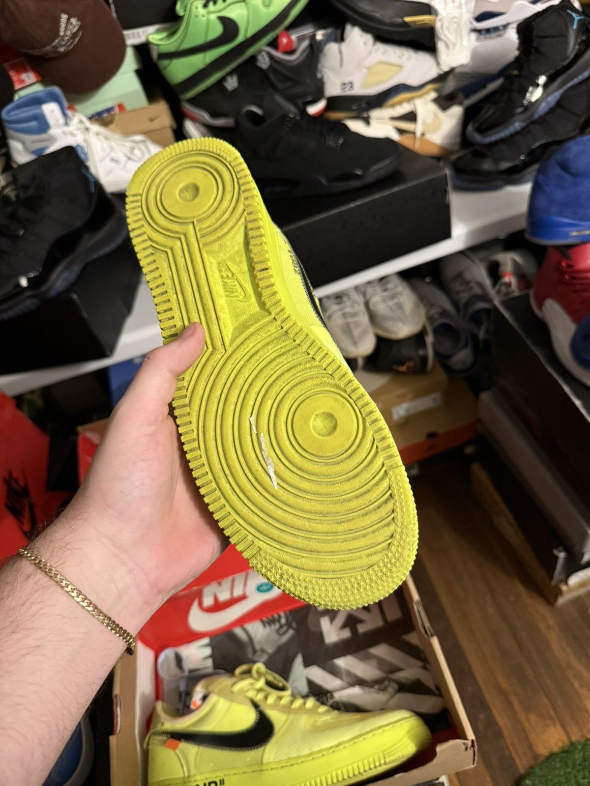 Nike × Off-White Nike off white airforce volt sz 10 Size US 10 / EU 43 - 11 Thumbnail