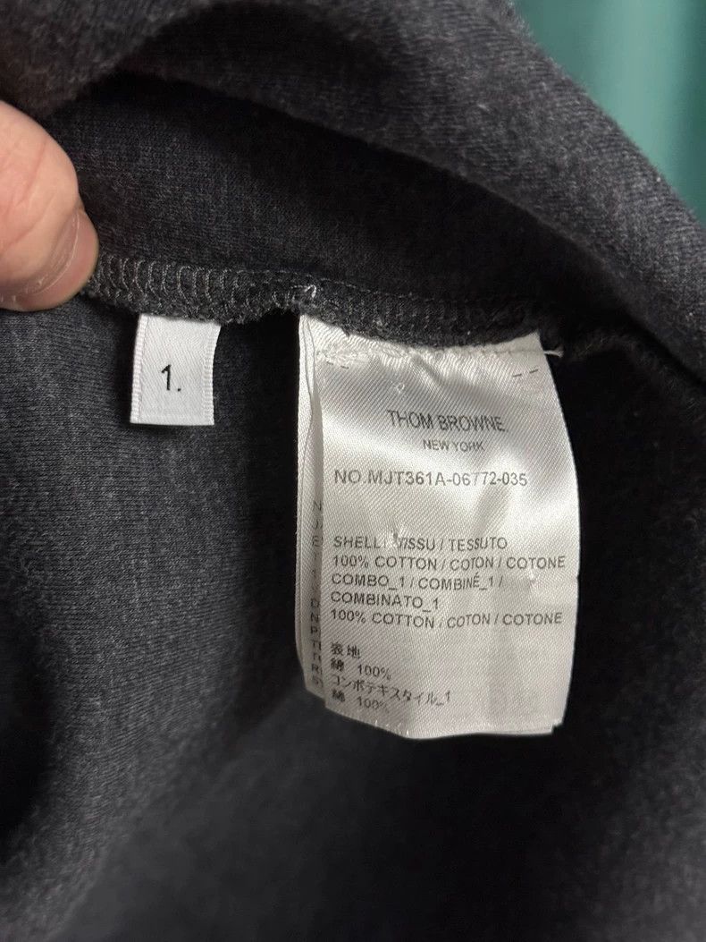 Thom Browne Thom BrowneDark gray fake two-piece wool coat 2503-Nextarr Size US S / EU 44-46 / 1 - 4 Thumbnail