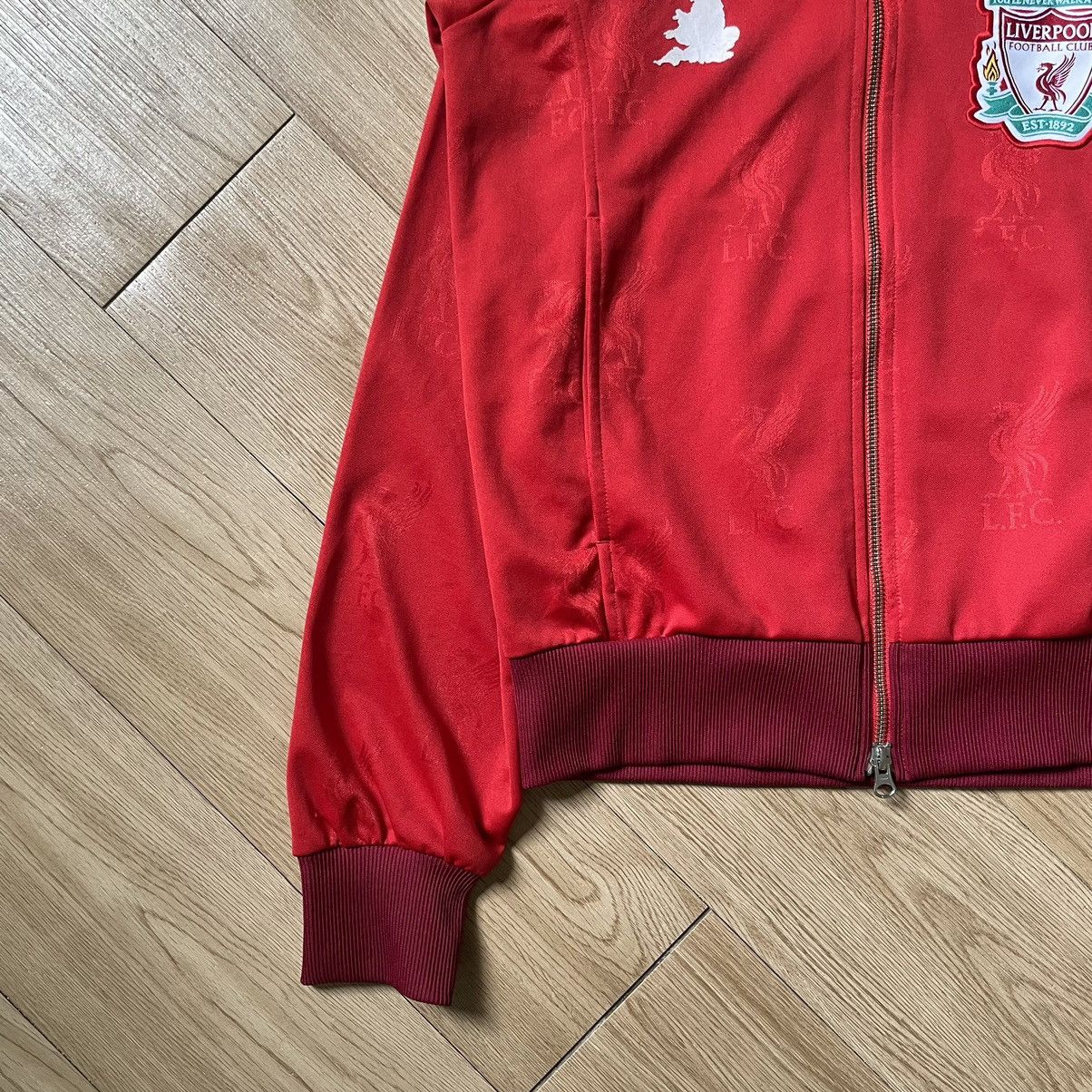 Adidas Vintage Adidas Liverpool FC Soccer Track Tops Zip Jacket Y2K Size US S / EU 44-46 / 1 - 10 Thumbnail