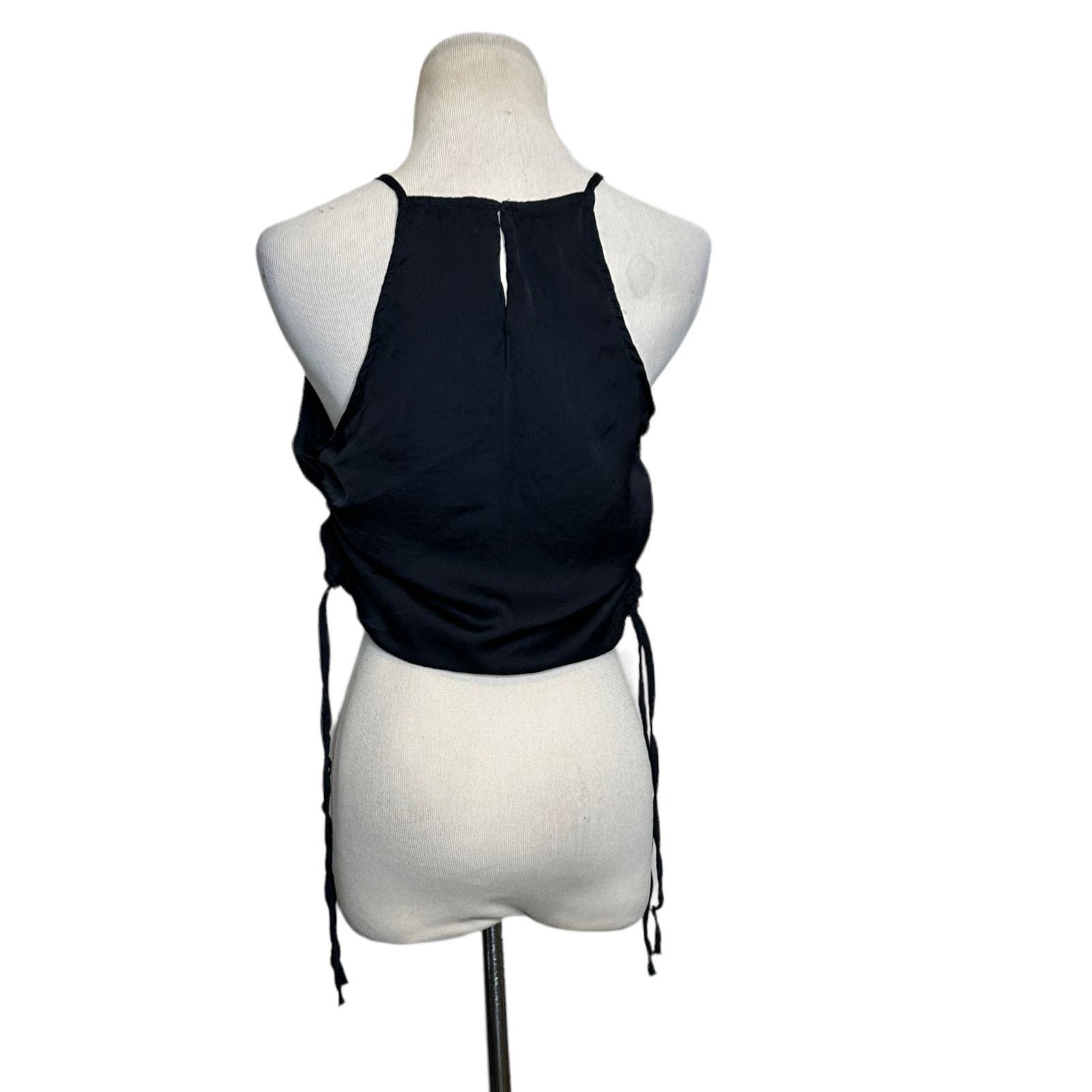 Zara Zara crop tank top with ribbed adjustable sides size Small Size S / US 4 / IT 40 - 2 Thumbnail