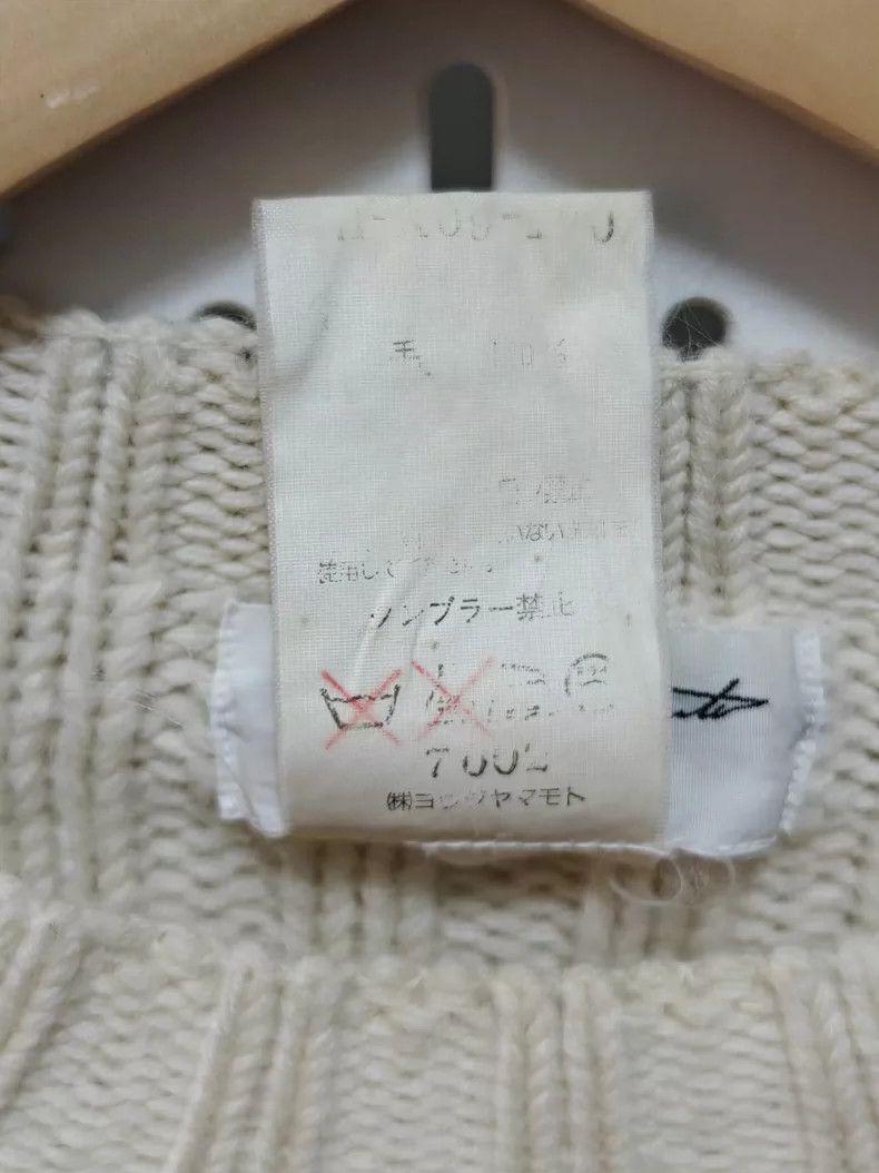 Yohji Yamamoto Yohji Yamamoto size os 97AW White Multi-Pocket Sweater 250 Size US M / EU 48-50 / 2 - 5 Thumbnail