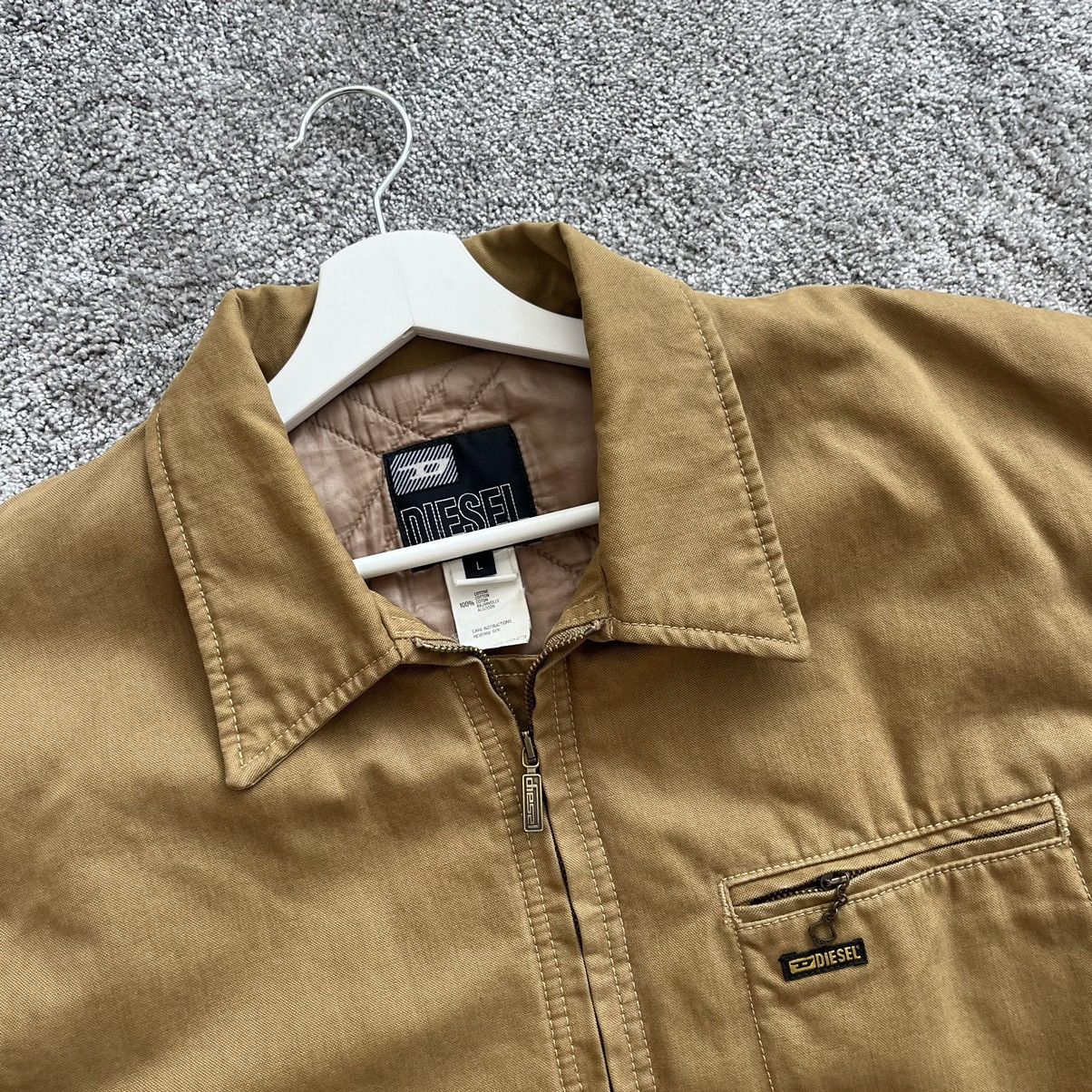 Diesel Vintage Diesel Detroit Jacket Hype Brown Size L Size US L / EU 52-54 / 3 - 4 Thumbnail