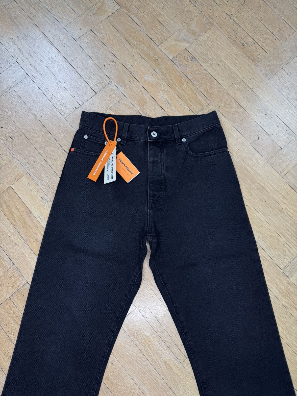 Heron Preston HERON PRESTON VINTAGE WASH JEANS Size US 29 - 5 Thumbnail