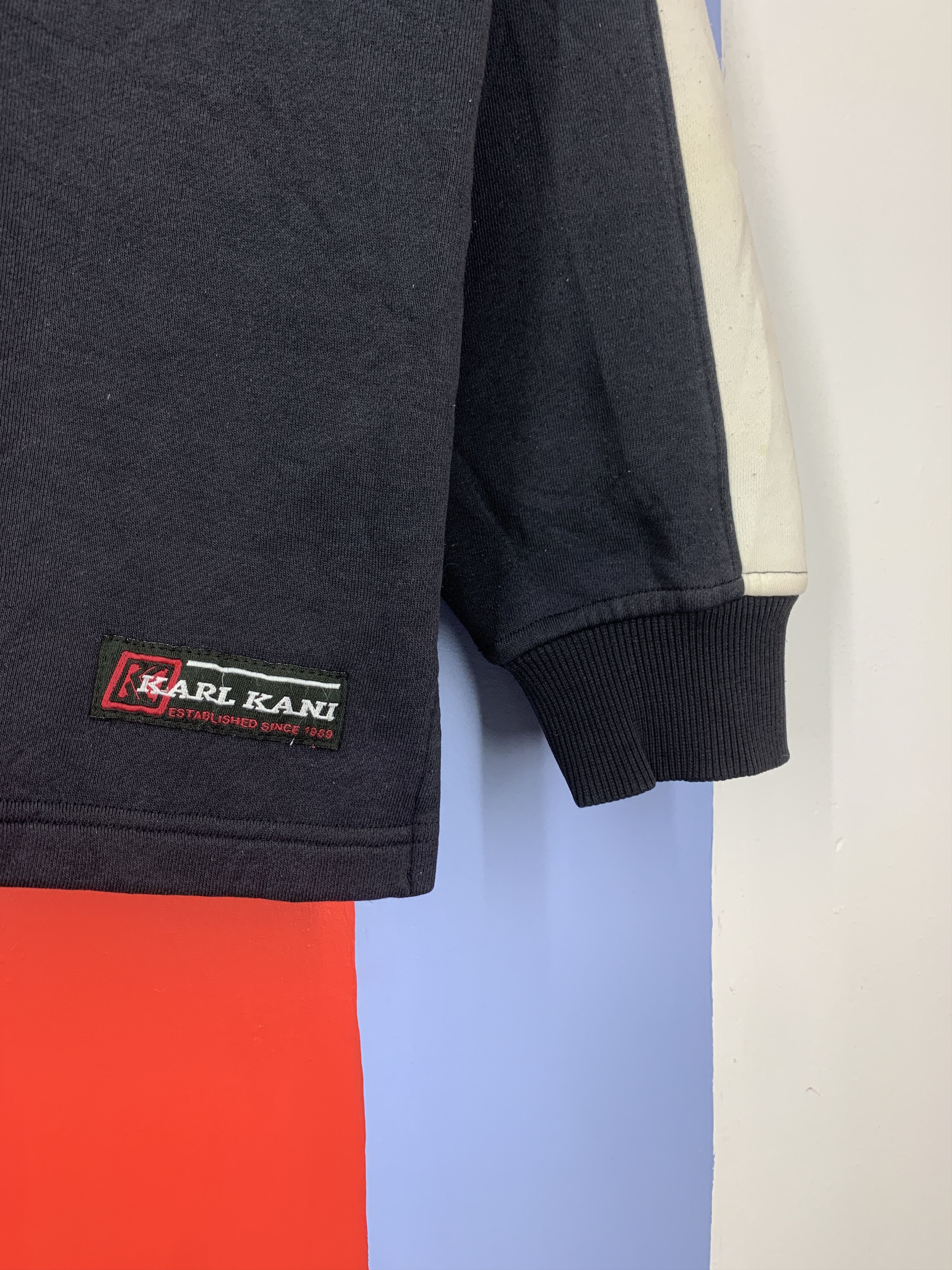 Karl Kani KARL KANI V Neck Sweatshirt #2075/16 Size US XL / EU 56 / 4 - 4 Thumbnail