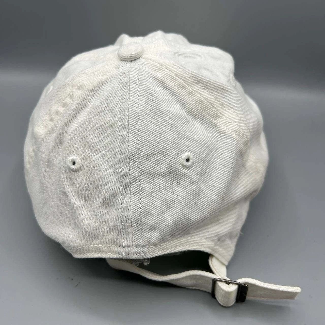 Adidas Adidas 3 Stripes Aeroready Hat Men White Strap Back Cotton Size ONE SIZE - 5 Thumbnail