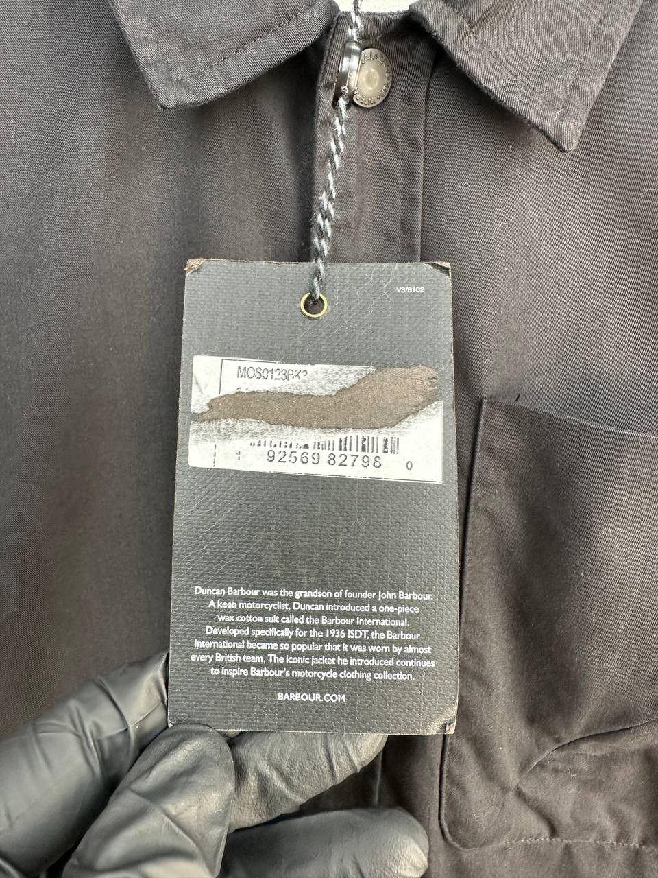 Barbour NWT Barbour International Nylon Jacket Overshirt Pockets Size US M / EU 48-50 / 2 - 16 Thumbnail