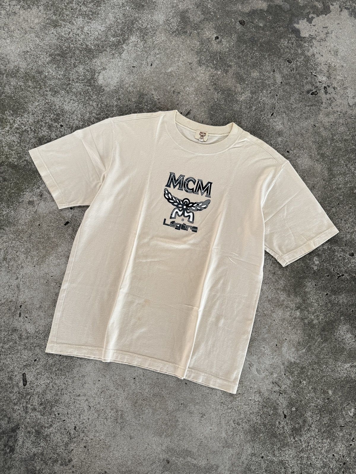 MCM Vintage MCM Legere Big Logo Tee Size US L / EU 52-54 / 3 - 5 Thumbnail