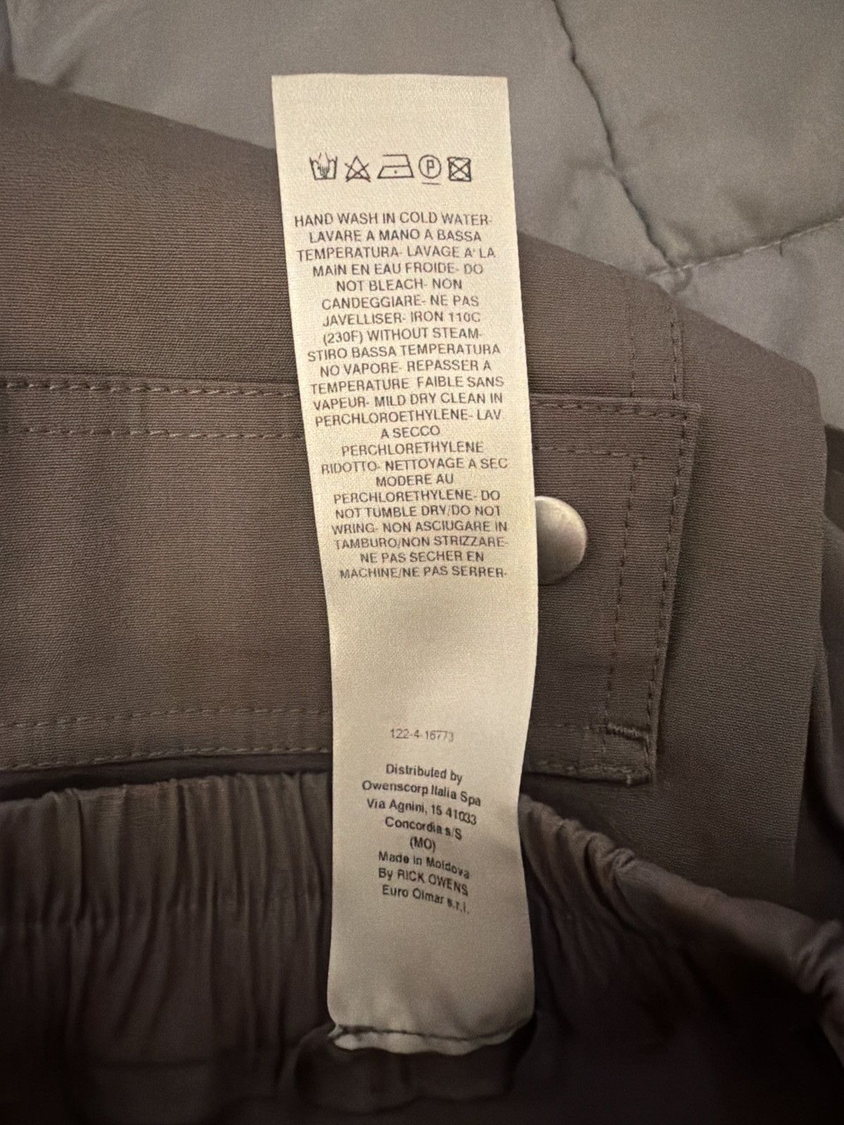 Rick Owens Rick Owens Bela Zip-up Trousers Size US 34 / EU 50 - 5 Thumbnail