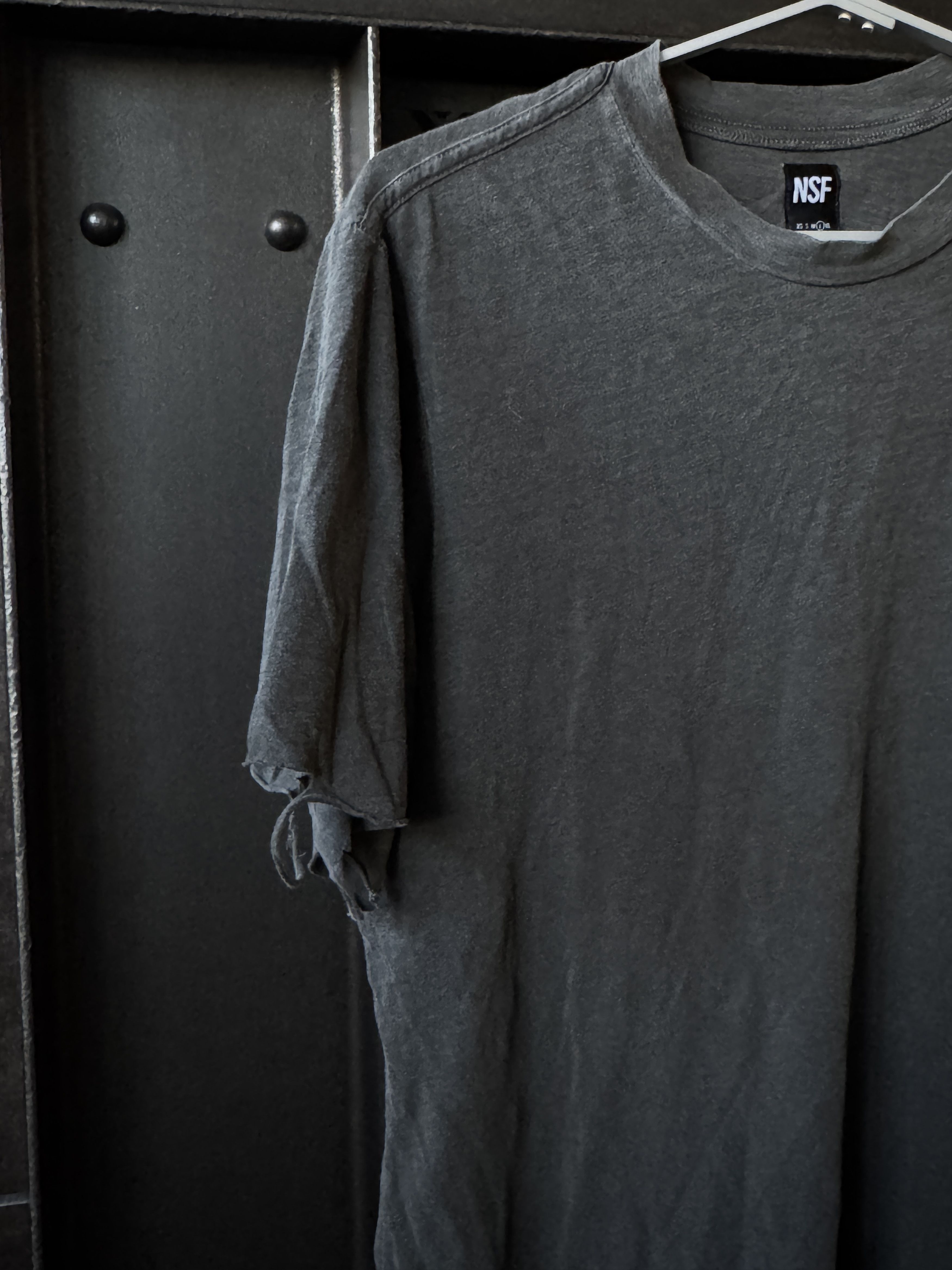 NSF Brand New NSF Distressed Short Sleeve T shirt Size L Size US L / EU 52-54 / 3 - 3 Thumbnail