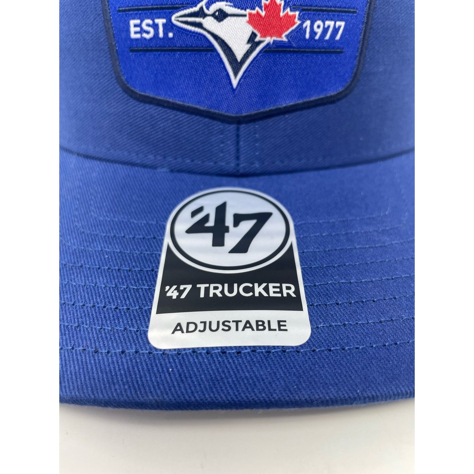 47 Brand Toronto Blue Jays 47 Hat Blue Adjustable Snapback Trucker Size ONE SIZE - 4 Thumbnail