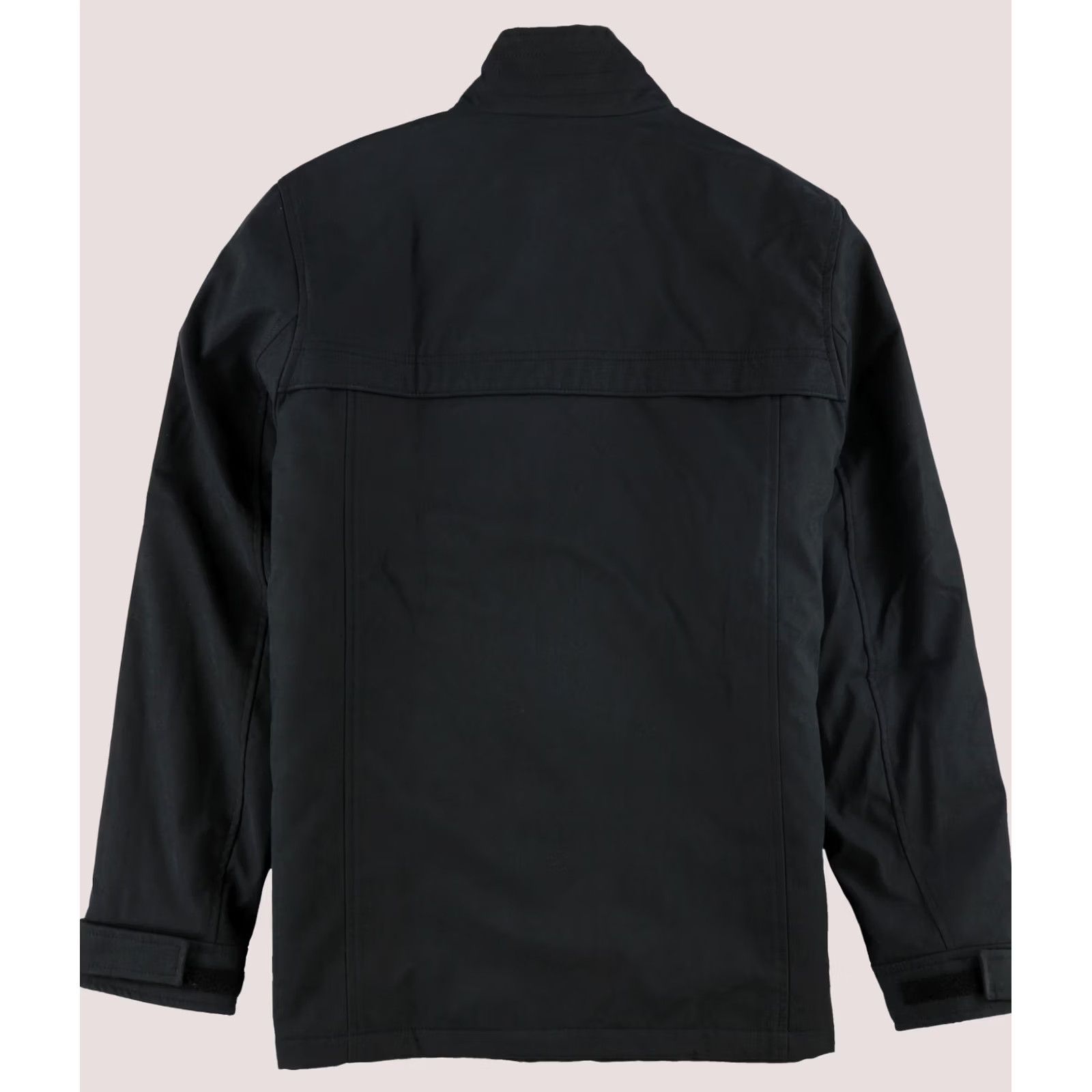 Dockers Dockers Mens Bonded Micro-Twill Jacket Black Small Size US S / EU 44-46 / 1 - 1 Thumbnail