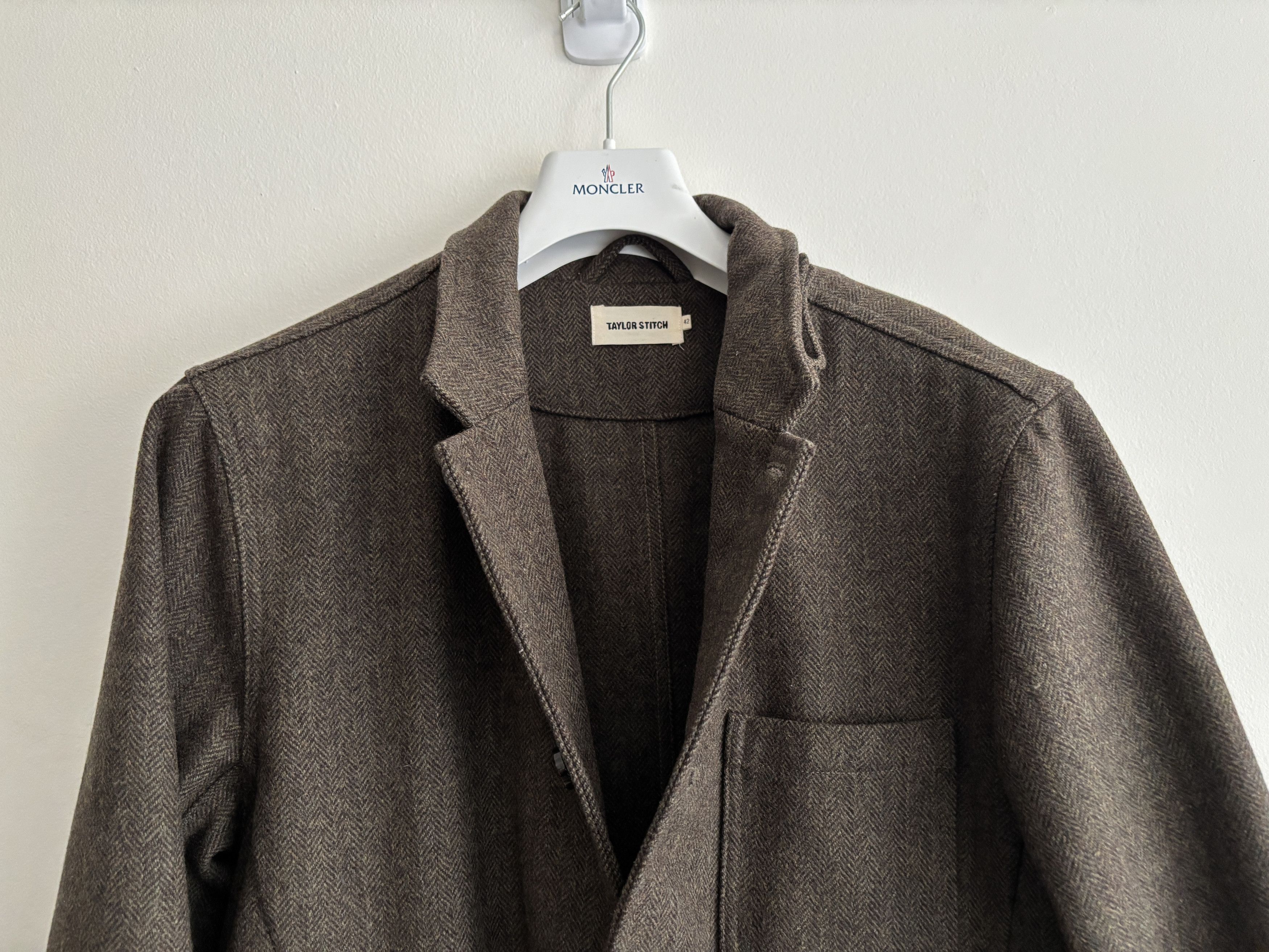 Taylor Stitch Olive Brown Wool Tweed Norfolk Hunting Jacket / Blazer- L Size US L / EU 52-54 / 3 - 7 Thumbnail