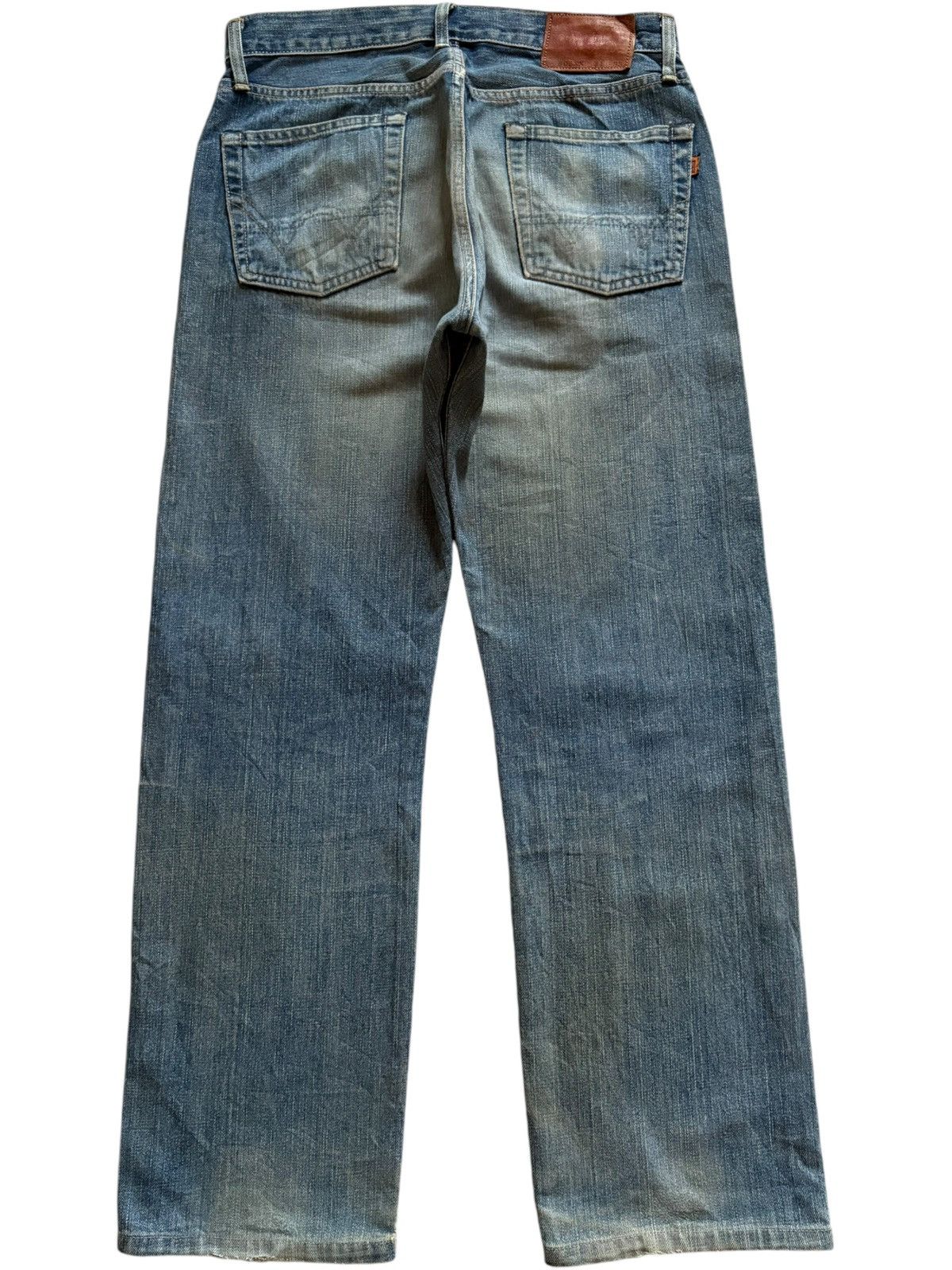 Edwin Vintage Japanese Edwin 505xx Selvedge Mud Wash Baggy Jeans Size US 32 / EU 48 - 3 Thumbnail