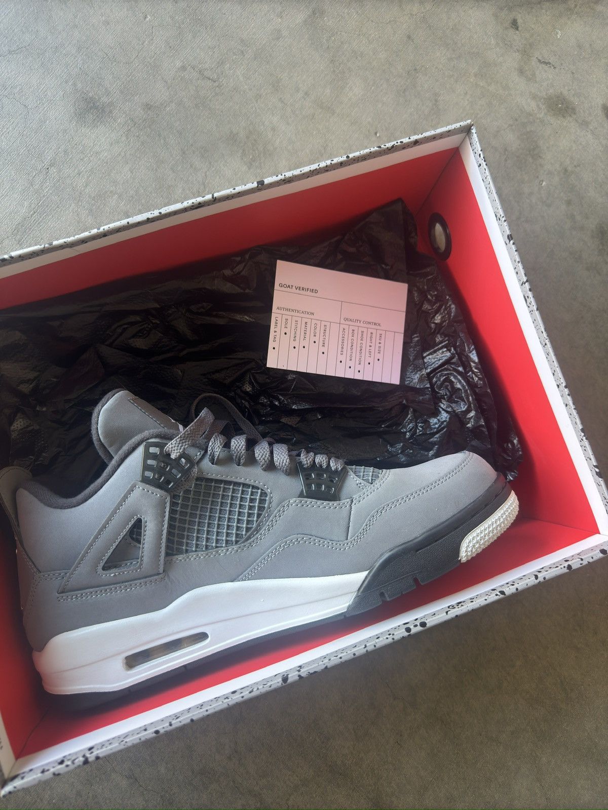 Jordan Brand Jordan 4 “Cool Grey” Size US 11 / EU 44 - 8 Thumbnail