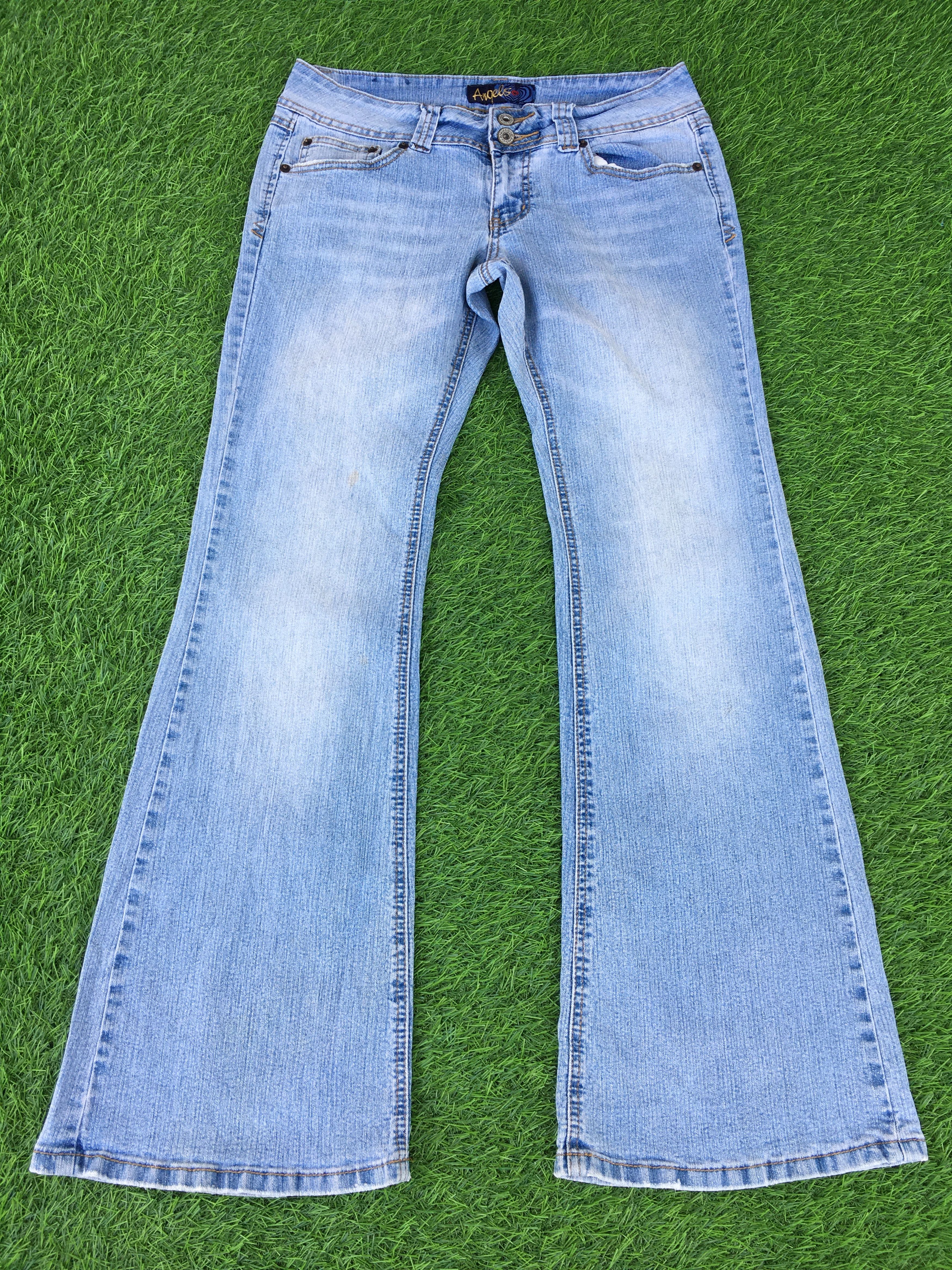 Japanese Brand Angels Low Rise Bootcut Jeans #D-1007 Size 28" / US 6 / IT 42 - 1 Thumbnail