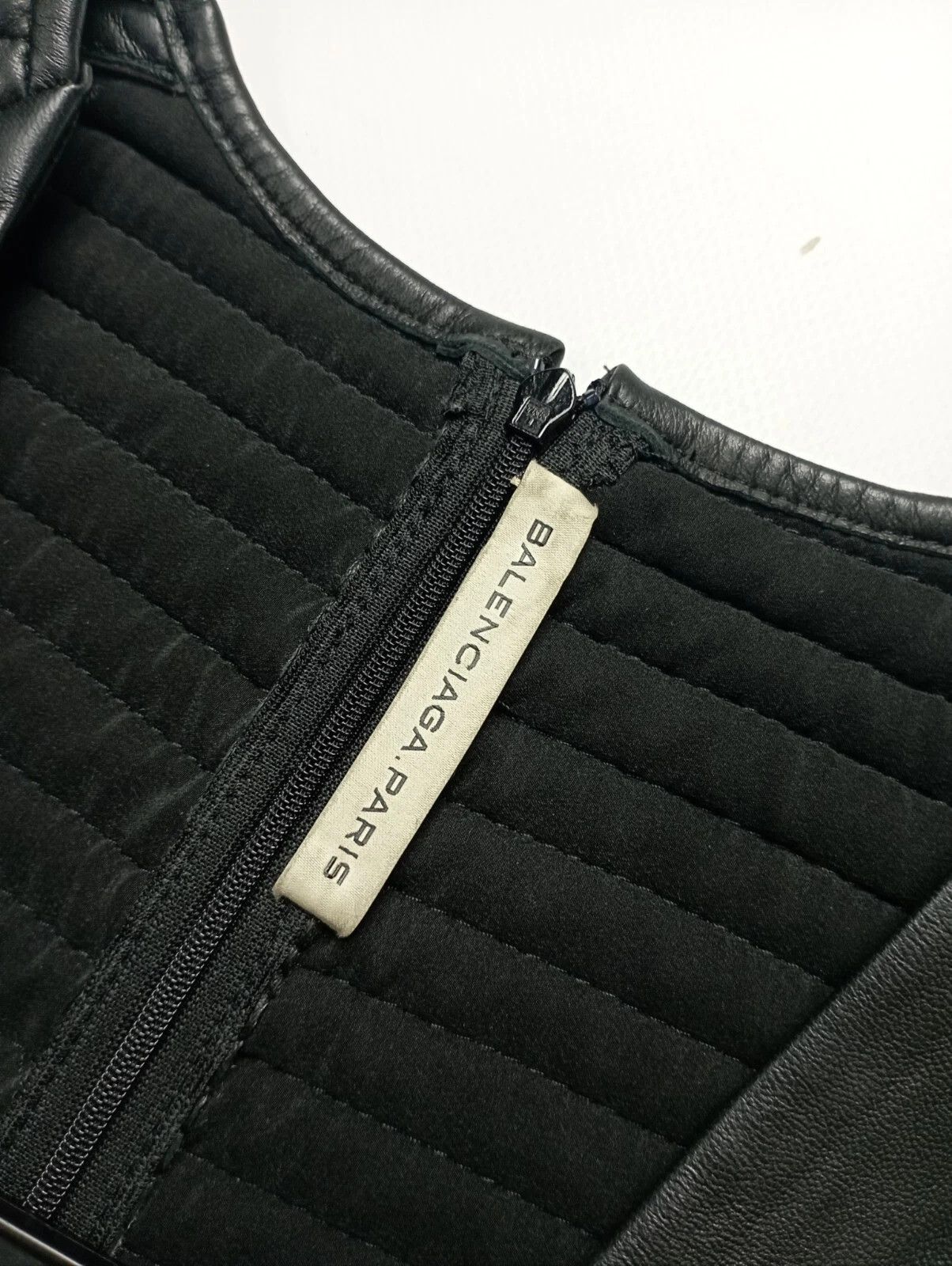 Balenciaga Balenciaga Paris Rare Women’s Leather Midi Dress Black Size S / US 4 / IT 40 - 14 Thumbnail