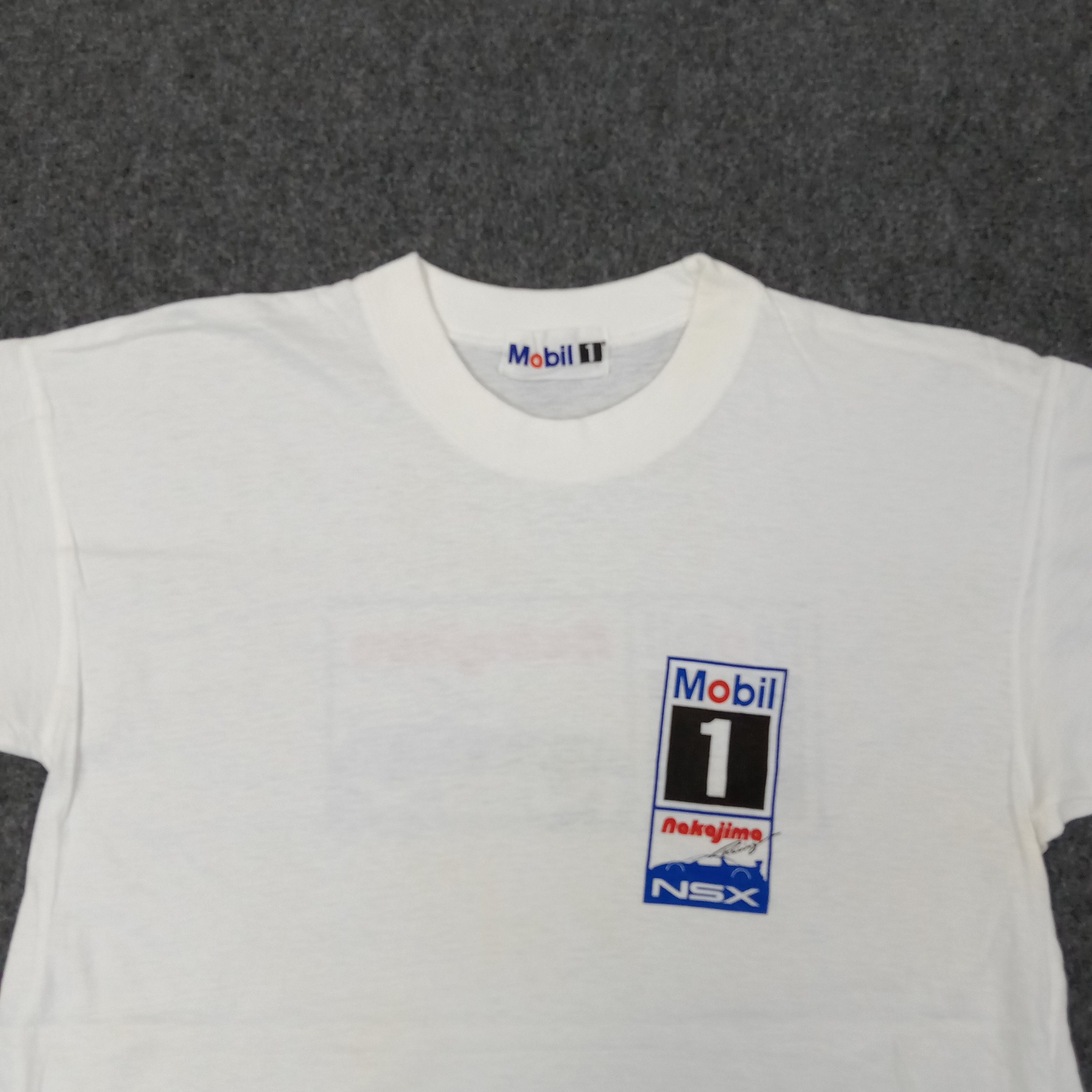 Japanese Brand Mobil 1 Nakajima Racing NSX Japanese Honda Tshirt C239N39 Size US M / EU 48-50 / 2 - 4 Thumbnail