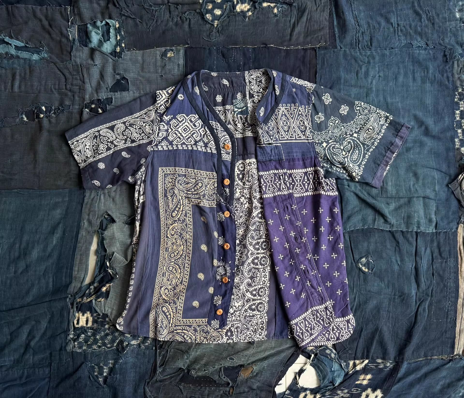 Visvim VISVIM 18AW DUGOUT S/S SHIRT Size US M / EU 48-50 / 2 - 2 Thumbnail