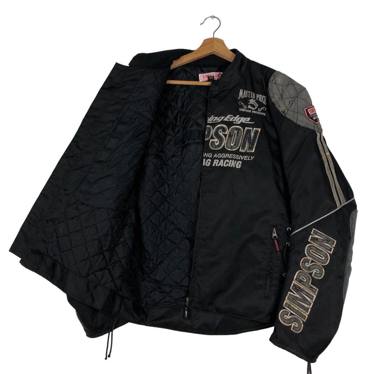 Hein Gericke 🔥Vintage Racing Motorcross Jacket Full Patch Simpson USA Size US L / EU 52-54 / 3 - 10 Thumbnail