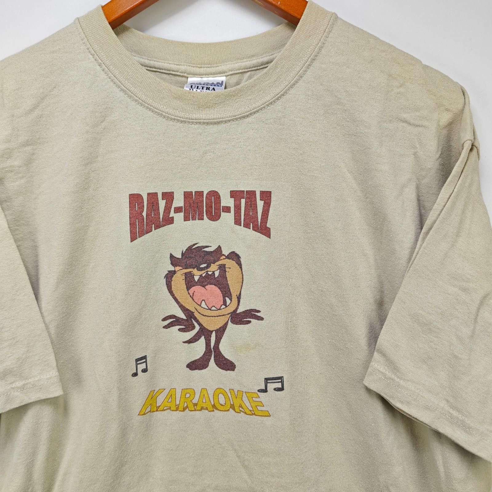 Other Vintage Taz Looney Tunes Karaoke Graphic T Shirt XL Size US XL / EU 56 / 4 - 2 Thumbnail