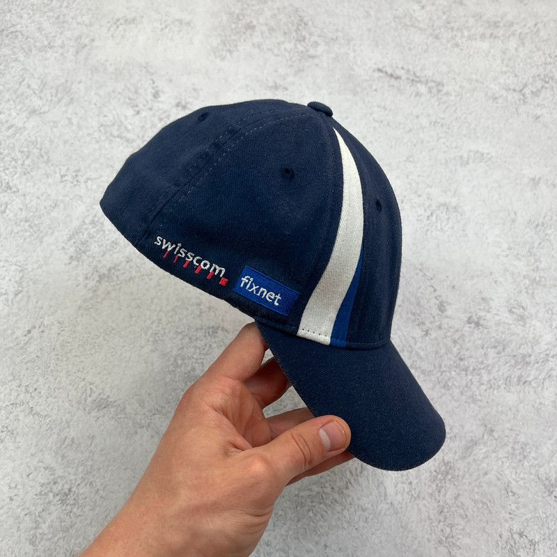 Other Flexfit Y2K blue flame vintage cap with a visor Size ONE SIZE - 3 Thumbnail