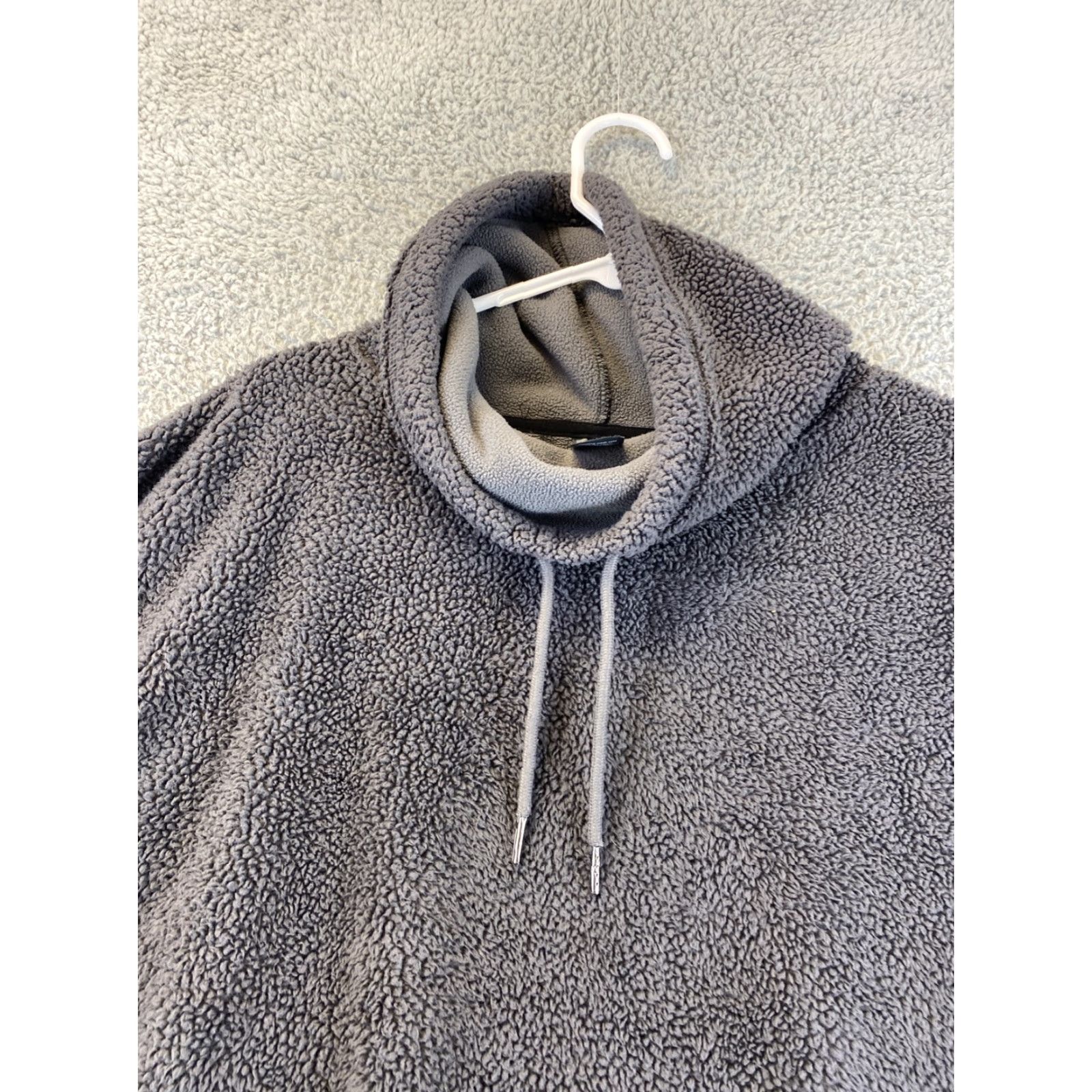 Champion C9 by Champion Pullover Jacket Womens L Gray Long Sleeve Sherpa High Neck Size L / US 10 / IT 46 - 3 Thumbnail