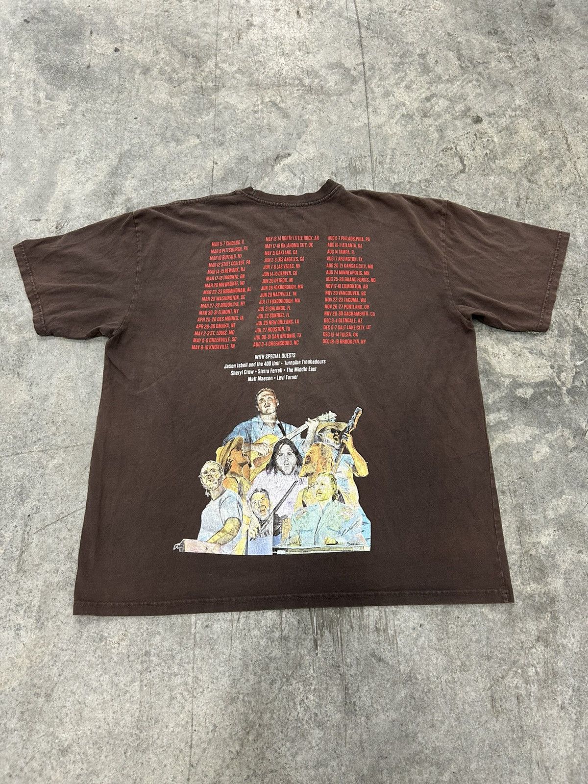 Band Tees 2024 Zach Bryan the quittin time tour t shirt Size US XL / EU 56 / 4 - 1 Thumbnail