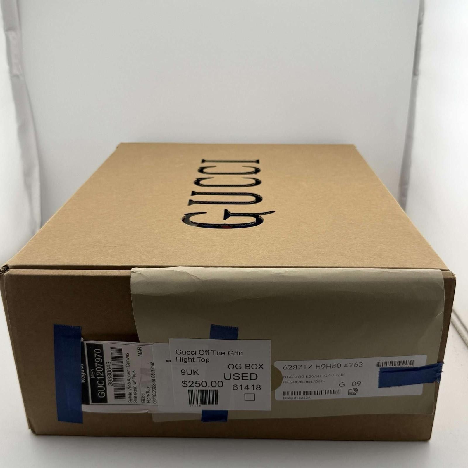 Gucci Gucci Off The Grid High Top Sneakers 9UK Used with Box Size US 10 / EU 43 - 8 Thumbnail