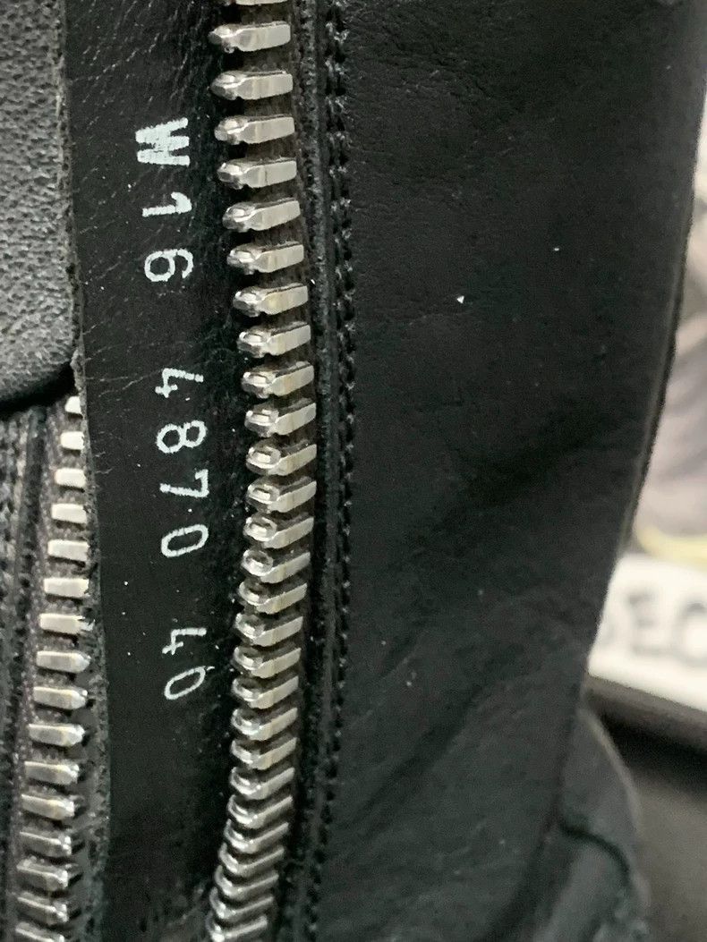 Rick Owens Rick Owens Black Leather High Boots-2508 Size US 10 / EU 43 - 9 Thumbnail