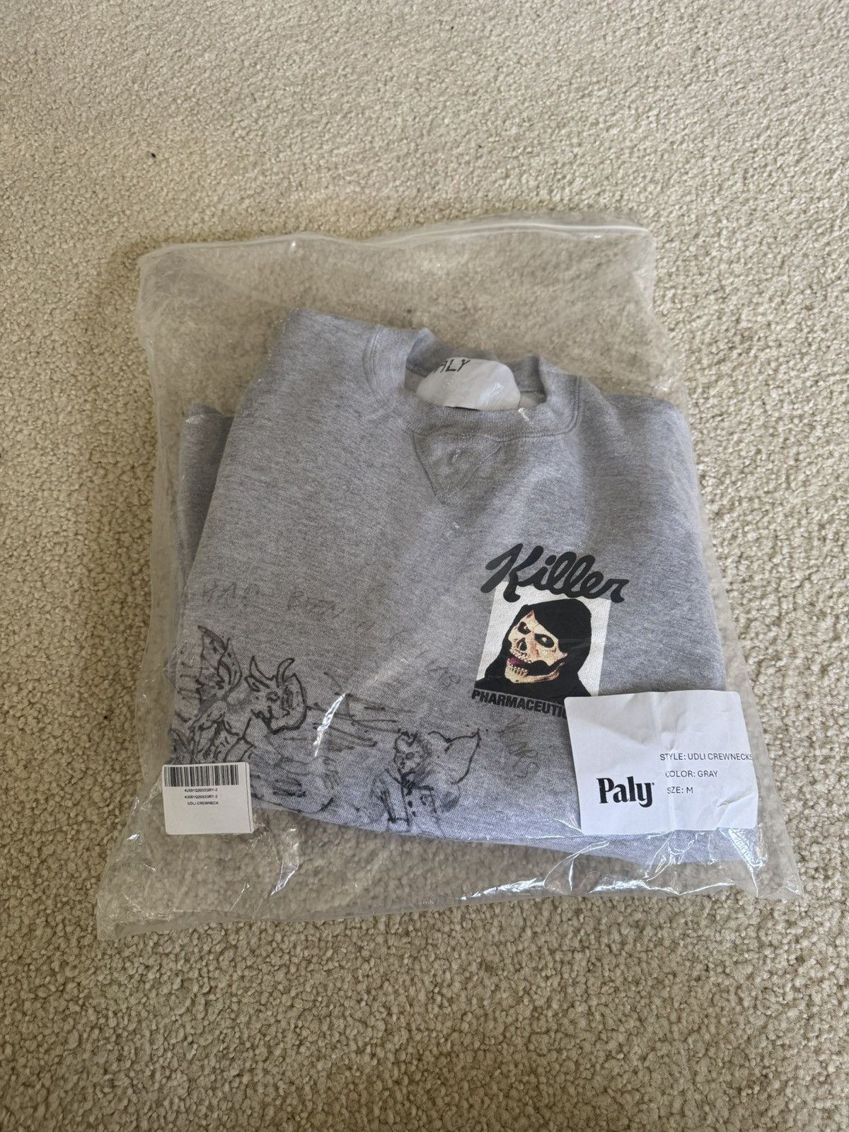 Paly Hollywood Paly x Udli True Vintage Crewneck Size US M / EU 48-50 / 2 - 3 Thumbnail