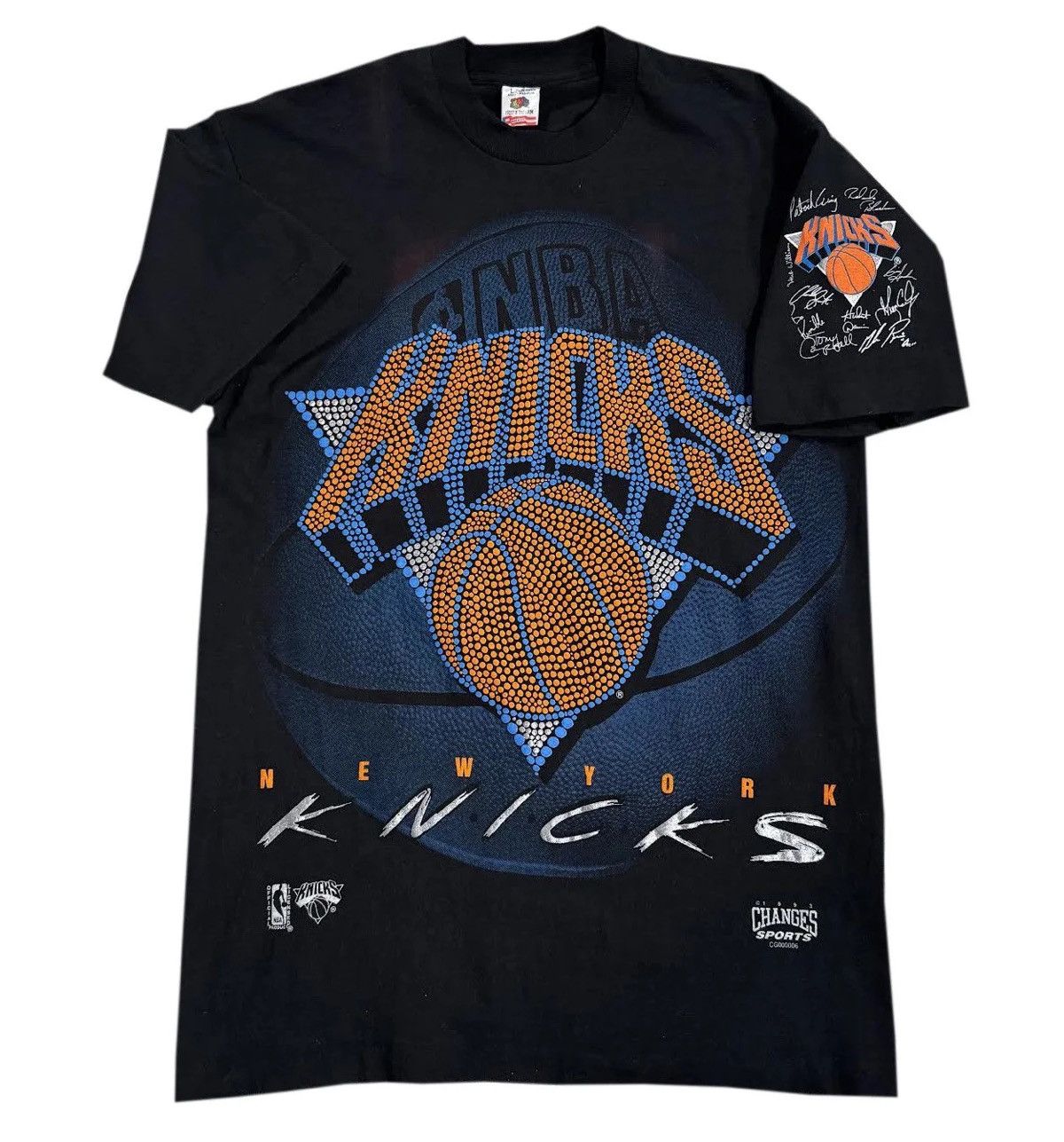 Vintage Changes Sports New York Knicks T Shirt (Size L)