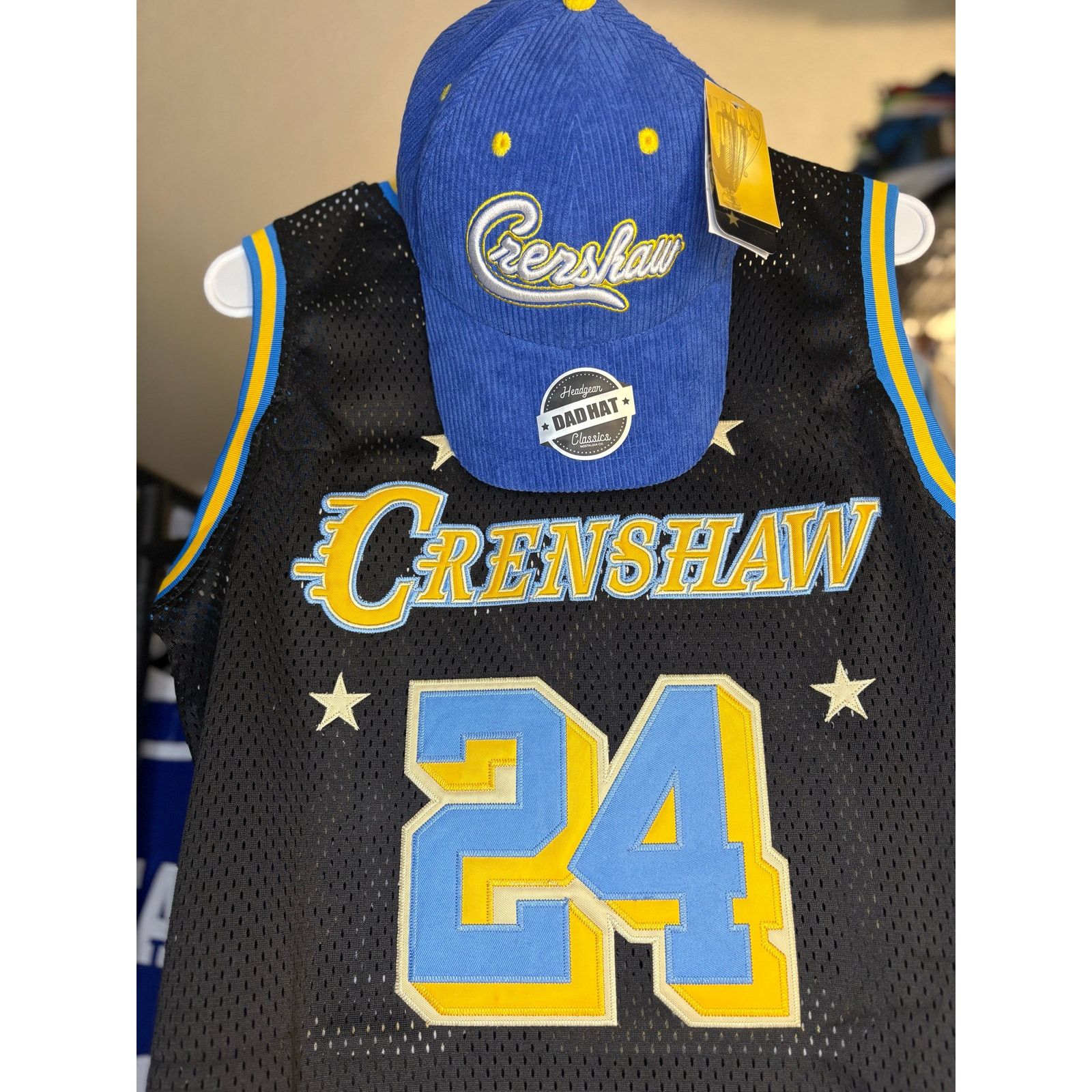 Other NEW w/ Tags - Sz. S, Kobe #24/Crenshaw Jersey & Hat Size US S / EU 44-46 / 1 - 1 Thumbnail
