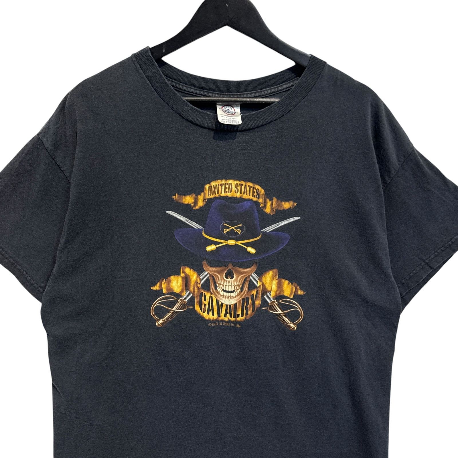 Delta Vintage United States Cavalry Skull Tee XL Size US XL / EU 56 / 4 - 2 Thumbnail