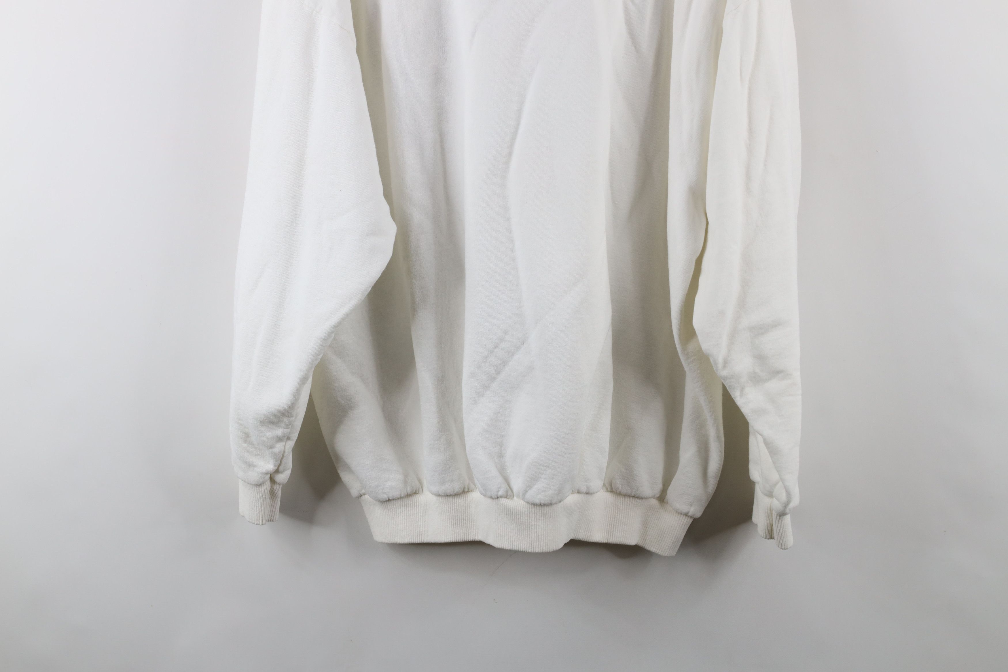 Vintage Vintage 90s Year Old One Owner Needs Parts Sweatshirt White Size US XXL / EU 58 / 5 - 12 Thumbnail