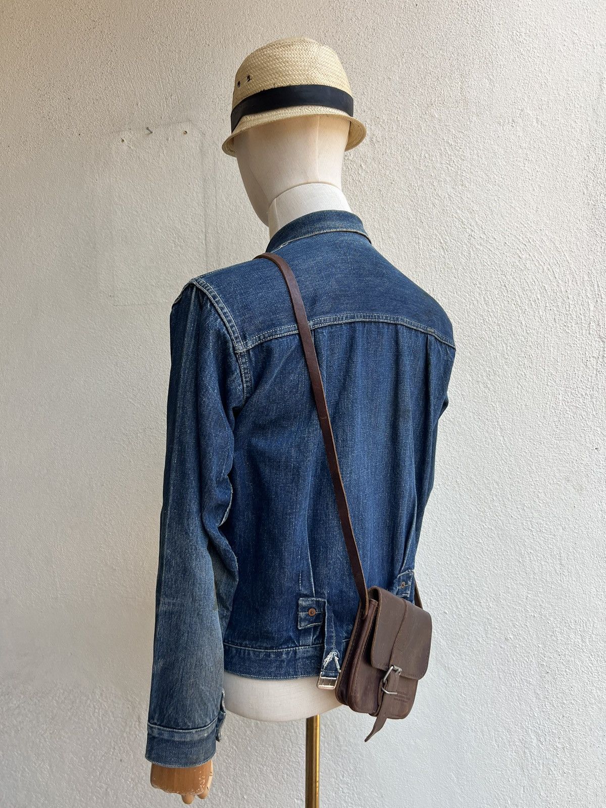 Leather Vintage Thielemann GMBH Scratches Patina Leather Mini Bag Size ONE SIZE - 5 Thumbnail
