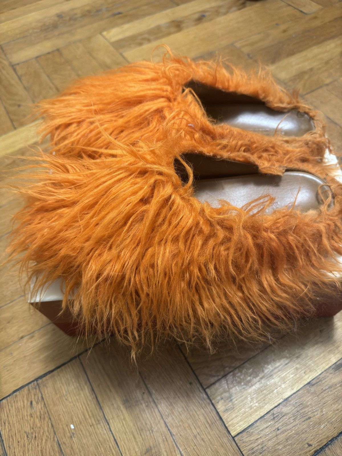 Marni Marni mules orange Size US 11 / EU 44 - 3 Thumbnail