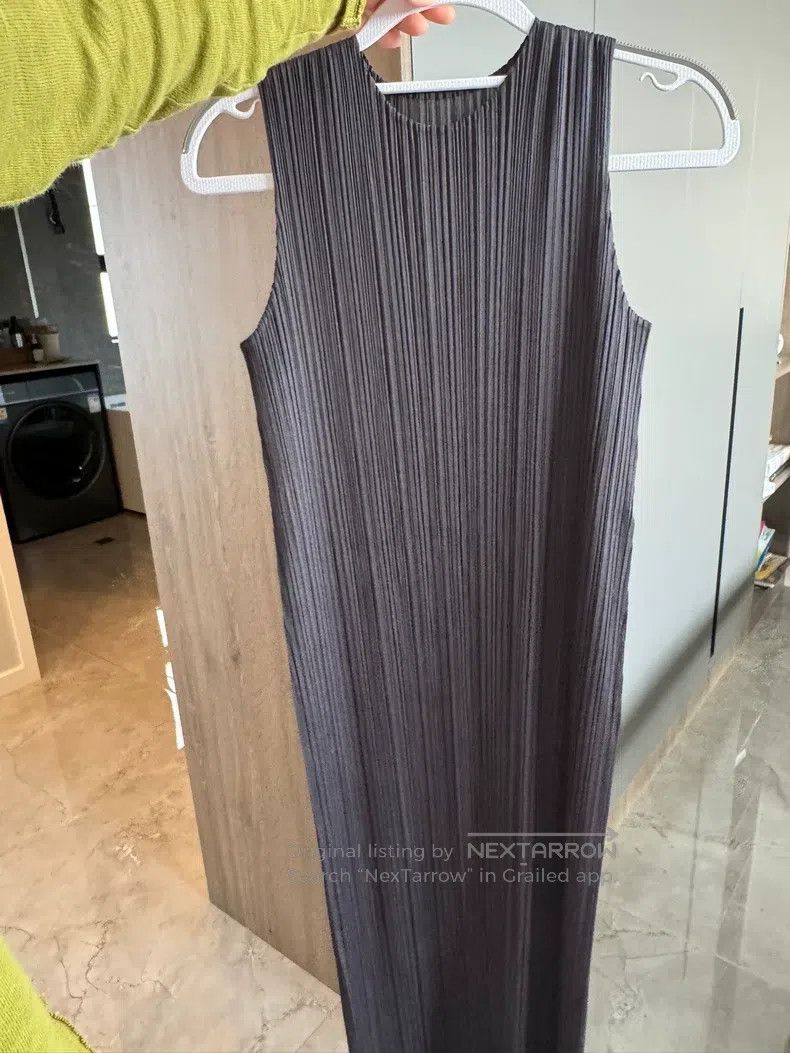 Issey Miyake Issey Miyake Charcoal Black Dress Size M / US 6-8 / IT 42-44 - 1 Thumbnail