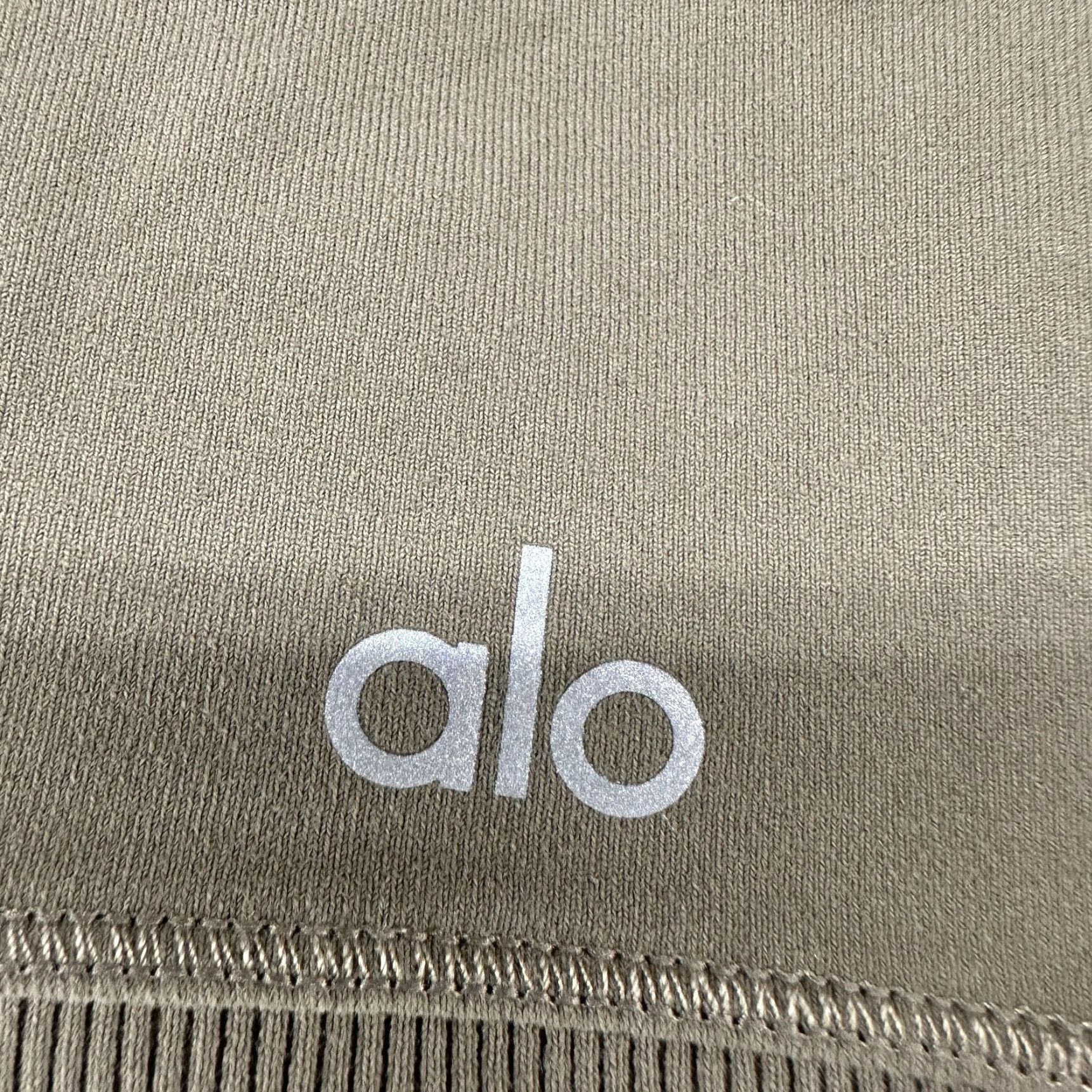 Alo ALO Leggings Womens XS Black High Waist Legit Ribbed Sporty Yoga Olive Leggings Compression Ankle 27in XS Womens Black Size 42" / US 20 - 3 Thumbnail