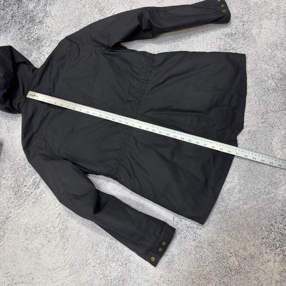 Barbour Barbour Kelsall Womens Black Waxed Parka Raincoat L size Size L / US 10 / IT 46 - 17 Thumbnail