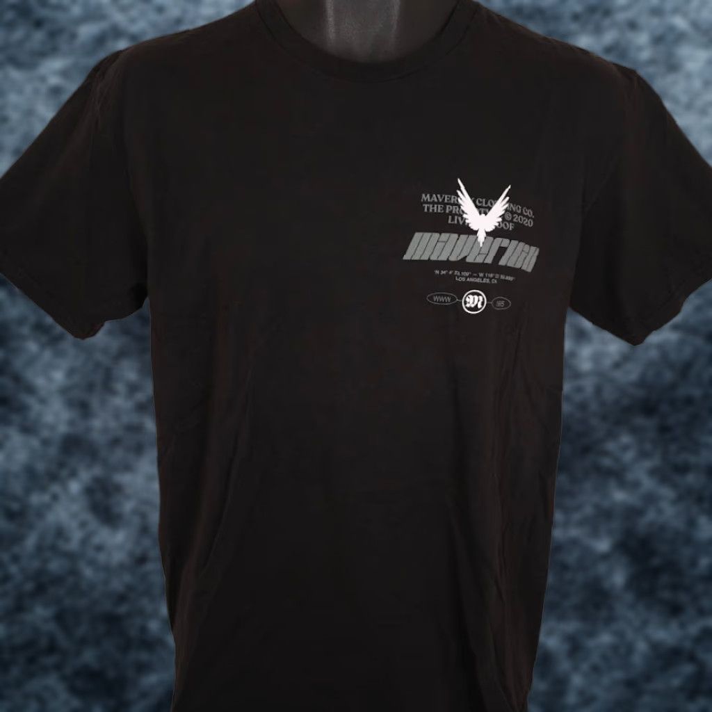 Vintage Maverick T Shirt Mens Small Black Logan Paul Streetwear MAV Shirt Mens Small Black Streetwear MAV Size US S / EU 44-46 / 1 - 1 Thumbnail