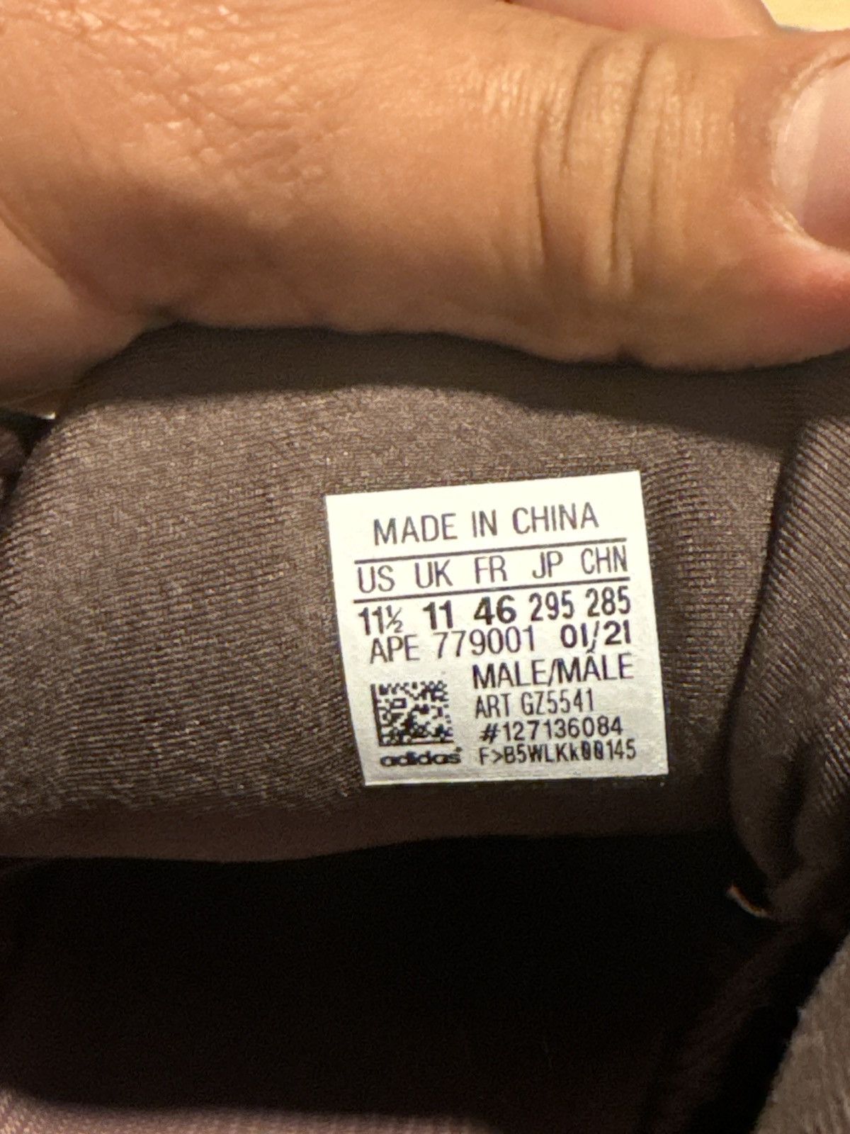 Adidas Yeezy 500 “enflame” Size US 11.5 / EU 44-45 - 3 Thumbnail